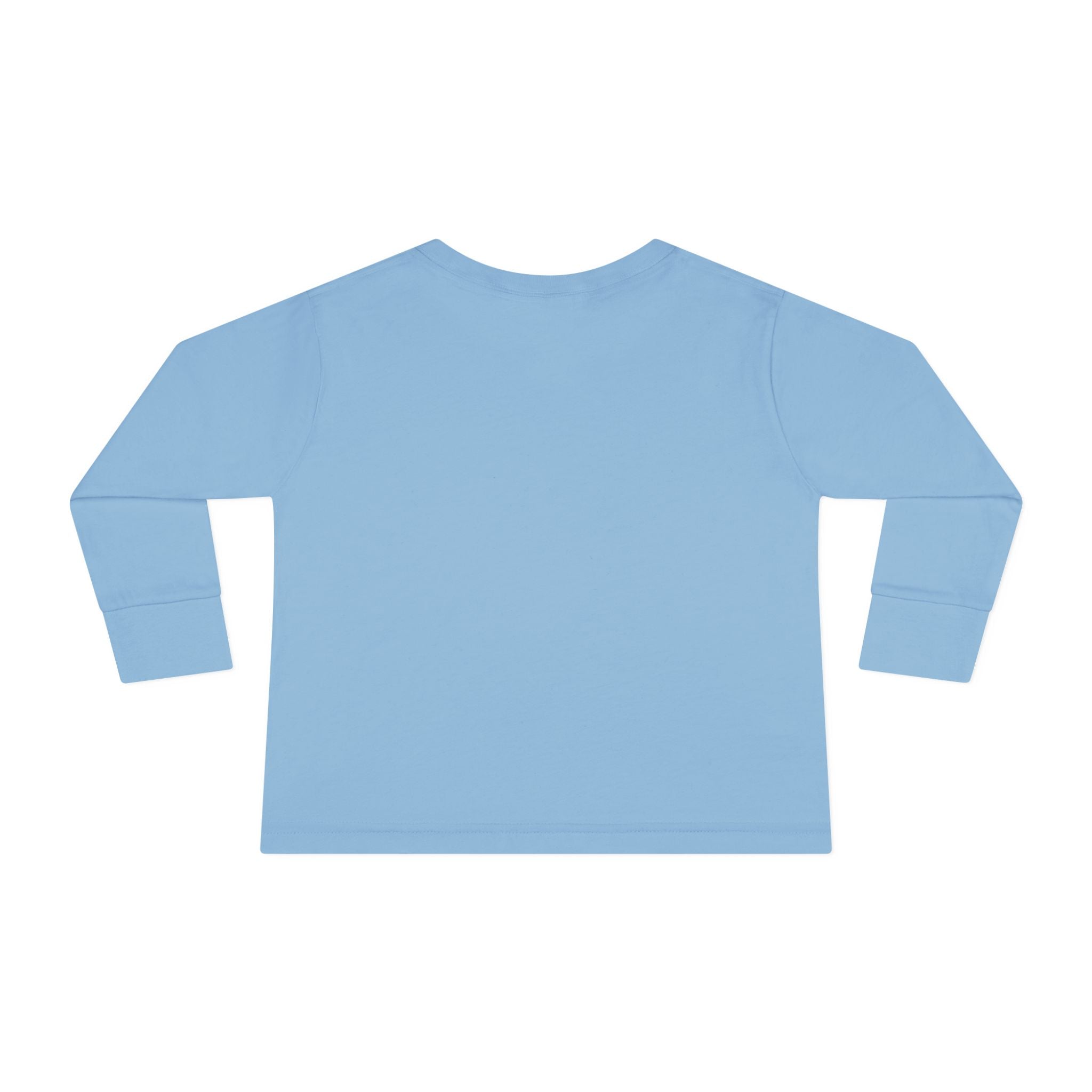 Bob Ross Inspired Toddler Long Sleeve Tee - Happy Little Mistakes Graphic Tee