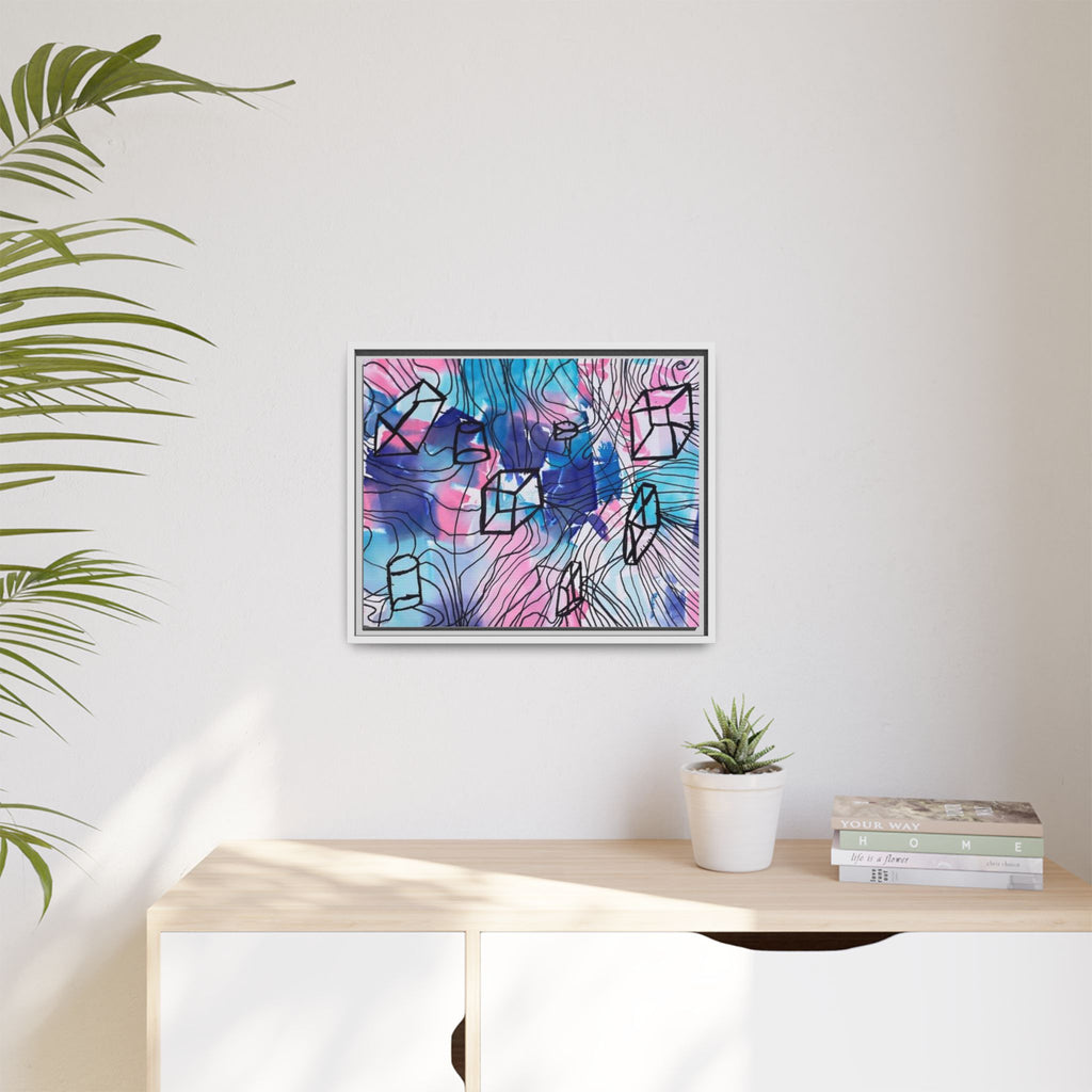 Elements of Art: Form Framed Canvas by Jackson G. Smith