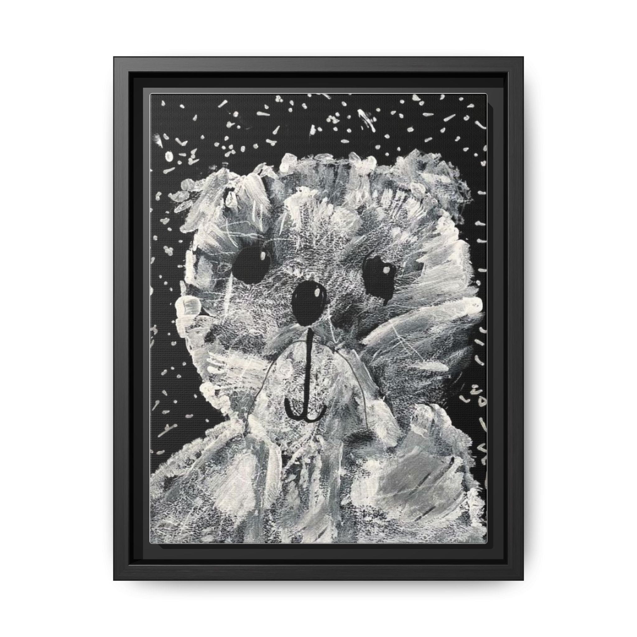 Theodore Roosevelt, Teddy Bear Matte Canvas, Framed Art by Jackson Smith