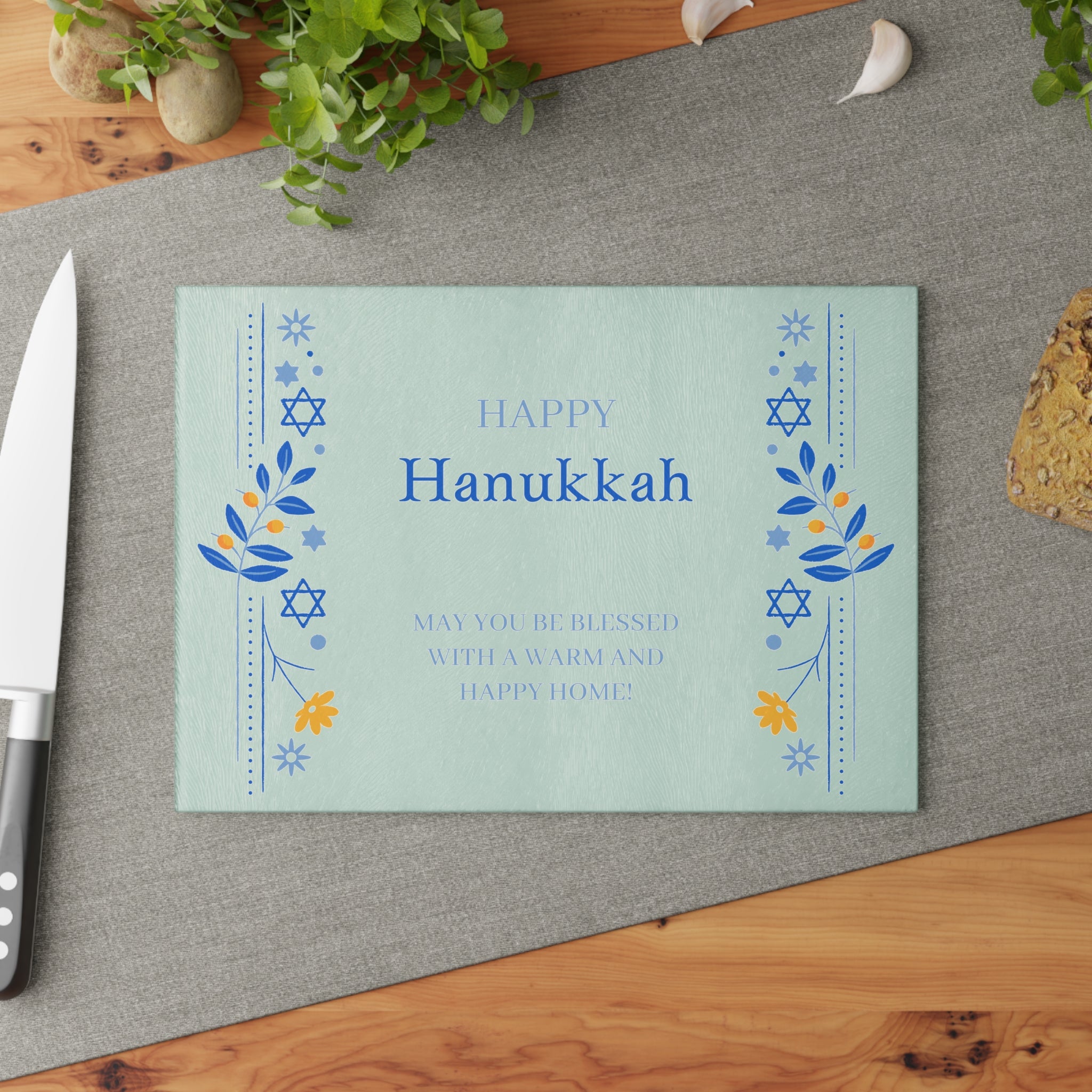 Menorah Trays for Hanukkah Gift - Hanukkah Drip Trays - Hanukkah Decorations - Chanukah Candle Wax Drip Tray - Jewish Home Decor