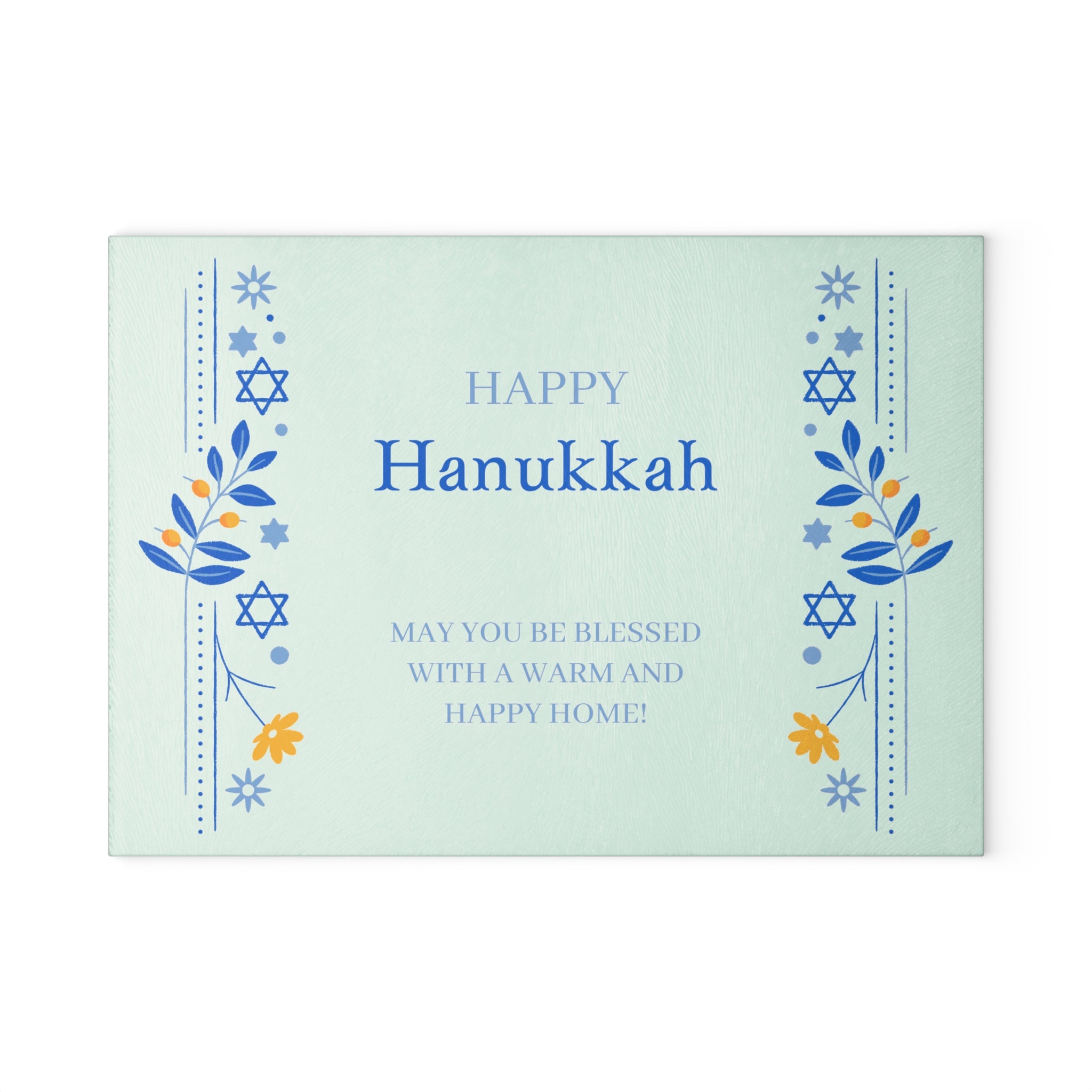 Menorah Trays for Hanukkah Gift - Hanukkah Drip Trays - Hanukkah Decorations - Chanukah Candle Wax Drip Tray - Jewish Home Decor