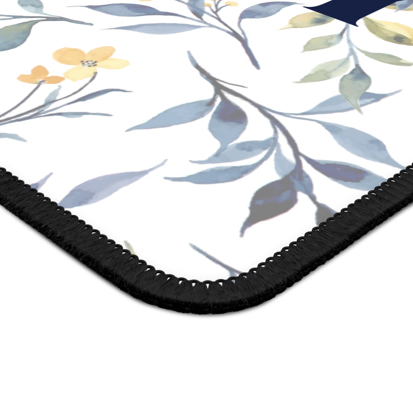 Oy Vey Mouse Pad, Jewish Desk Accessory Jewish Office Decor, Oy Vey Floral Design
