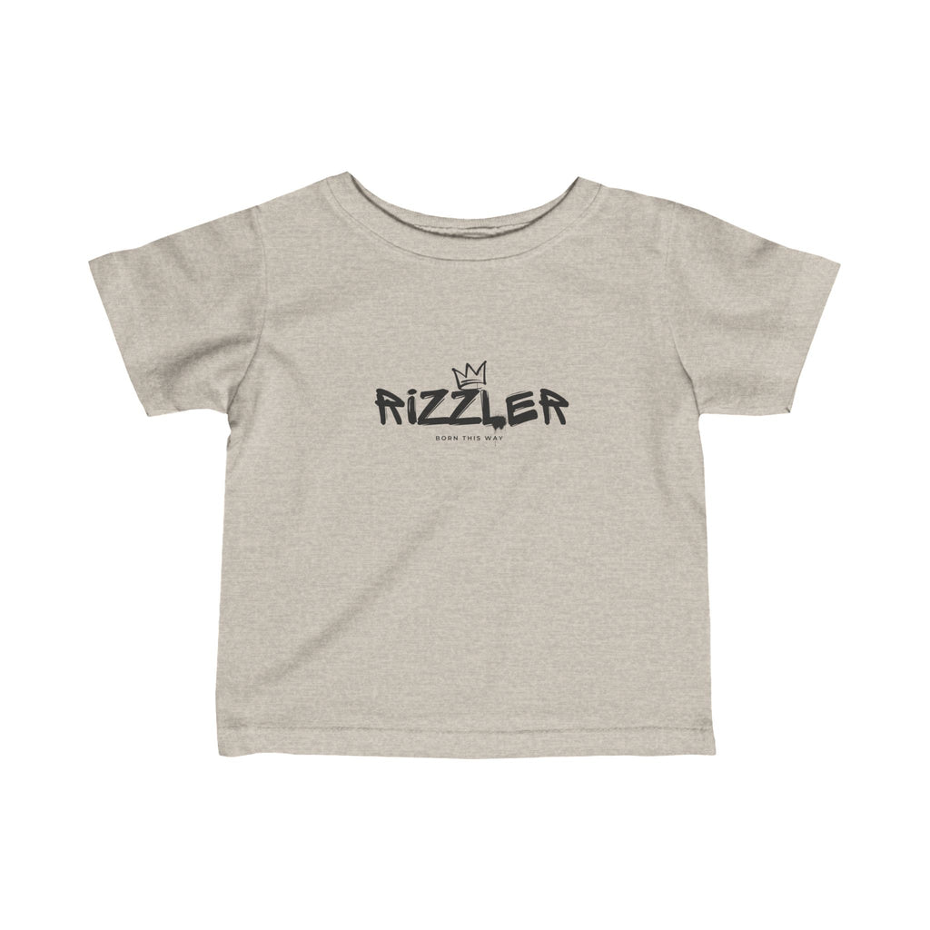 Rizzler, Born This Way! Infant Fine Jersey Tee