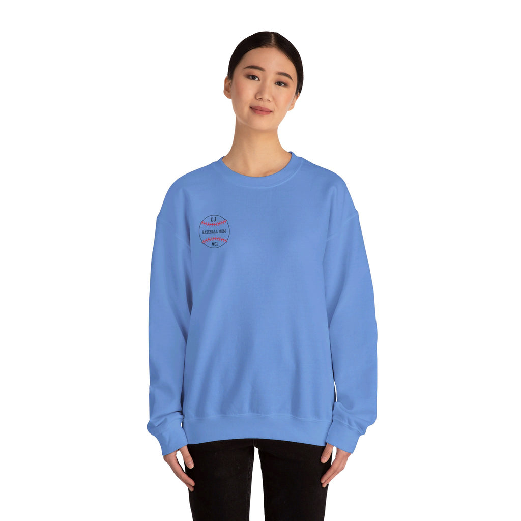 Custom Design CJs Mom Unisex Heavy Blend™ Crewneck Sweatshirt