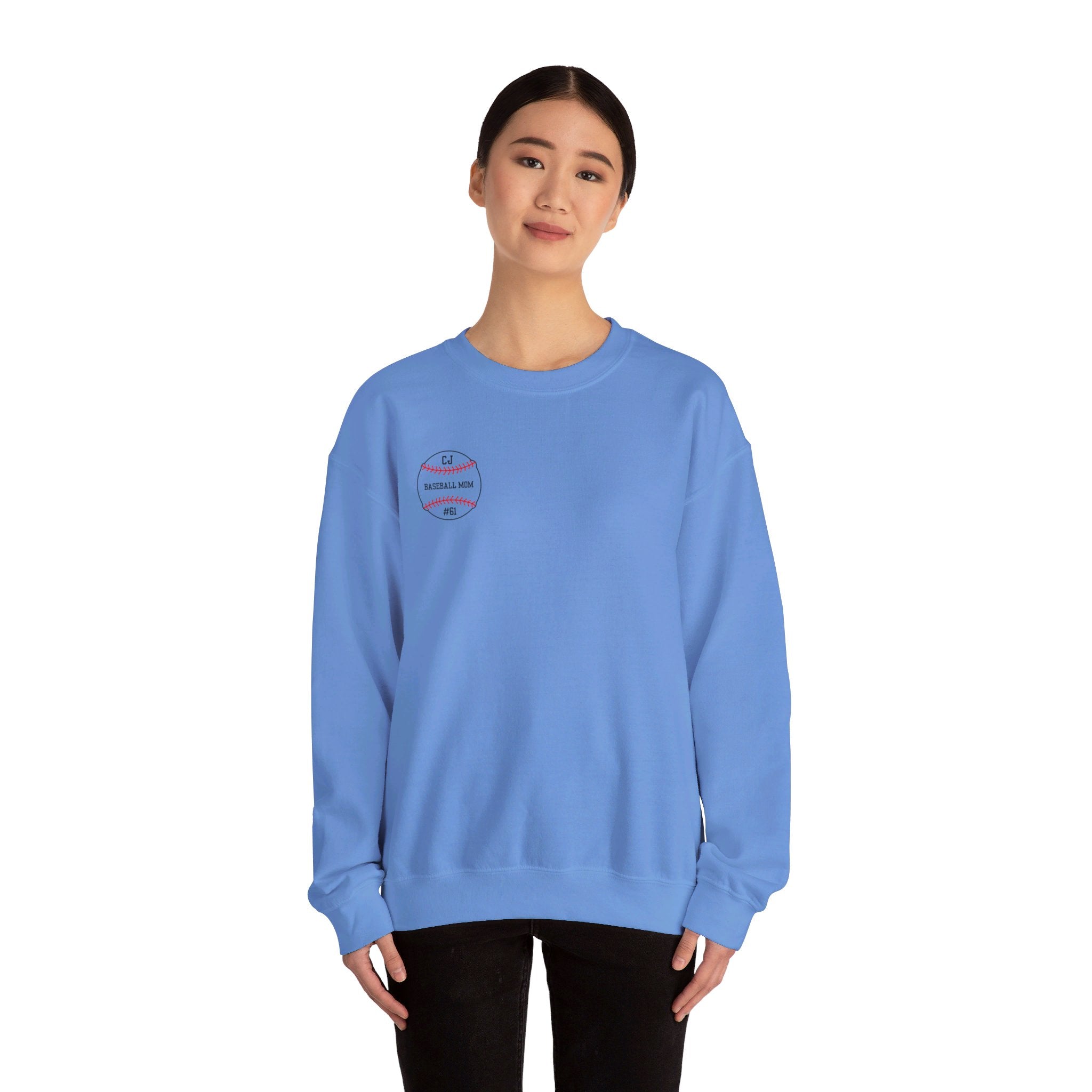 Custom Design CJs Mom Unisex Heavy Blend™ Crewneck Sweatshirt