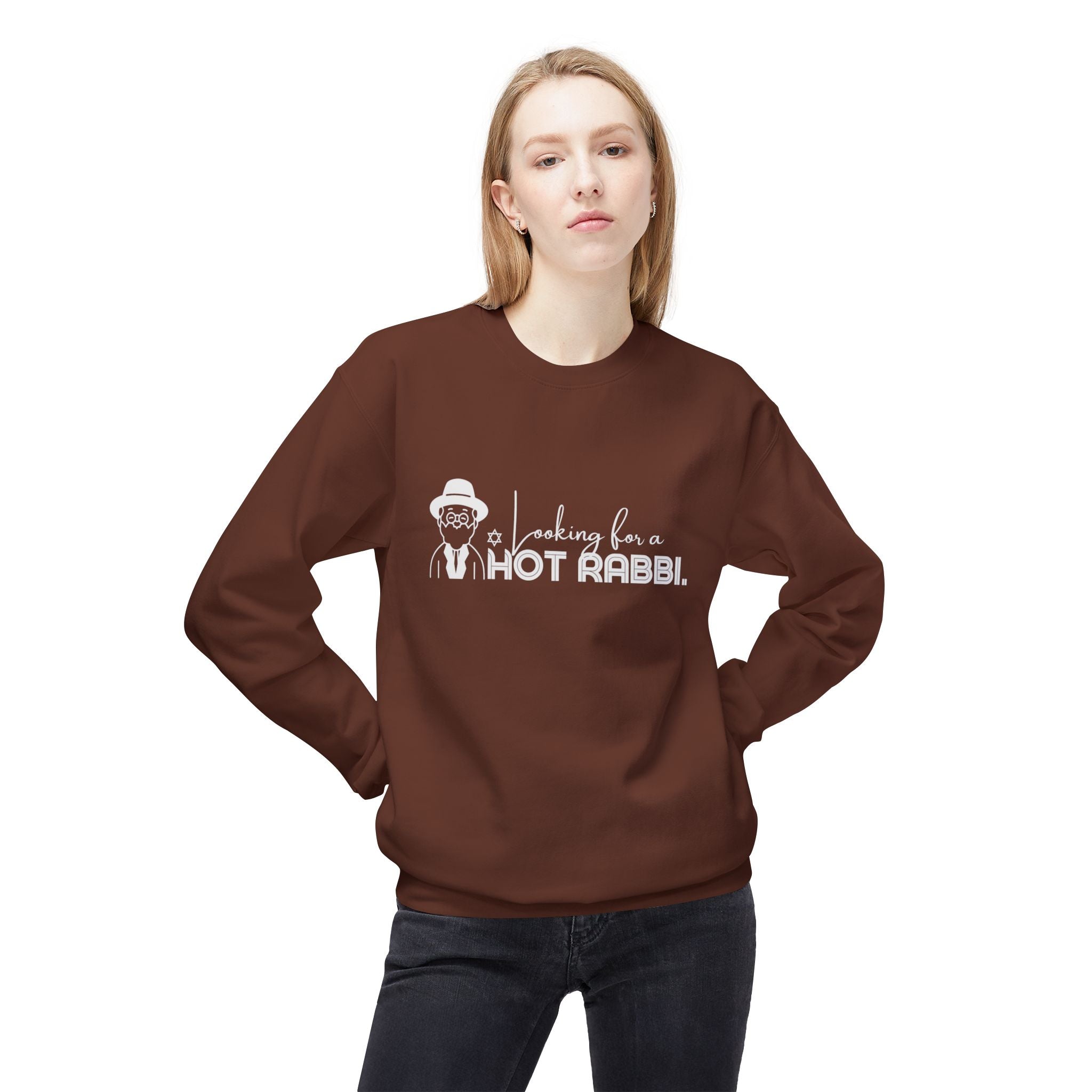 Hot Rabbi Sweatshirt Looking for a Hot Rabbi Fleece Sweatshirt
