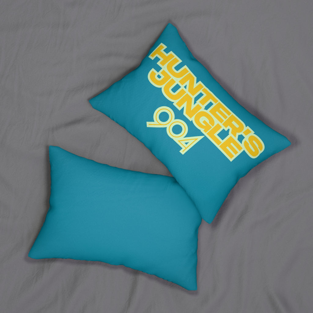 Hunter's Jungle 904 Throw Pillow - Jags Duuuval Travis Hunter Fan Pillow