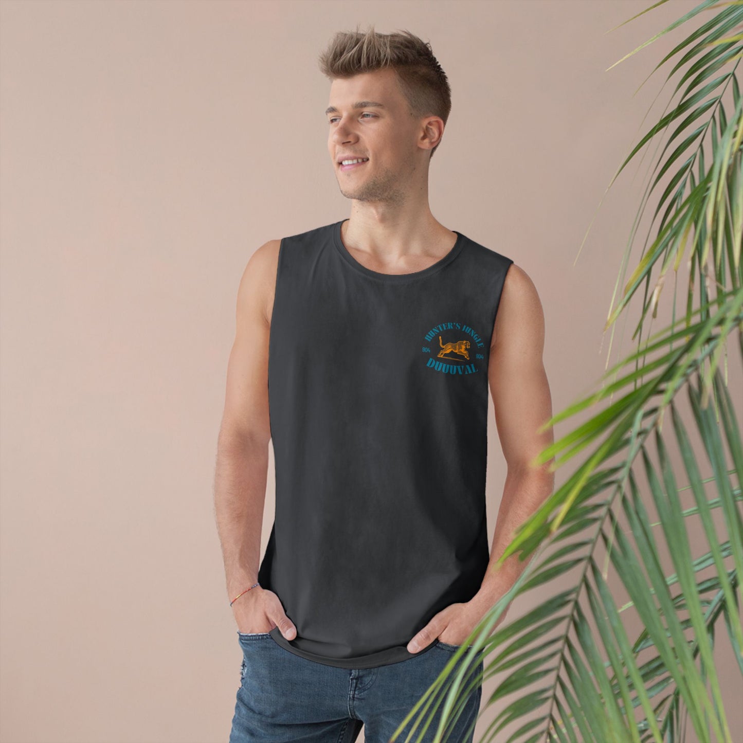 The Hunt is On Duuuval Sleevelss Shirt The Hunt is On Muscle Shirt Duuuval Jags Workout Top