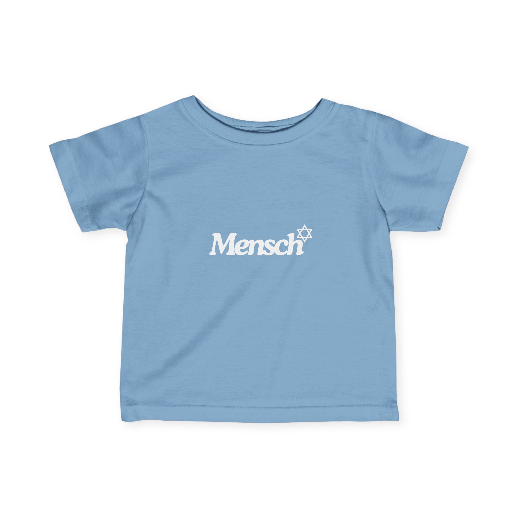 Mensch T-Shirt Toddler Tee, Jewish Baby ClothesMensch Lil Kids Tee Toddler Mensch Jewish Gift