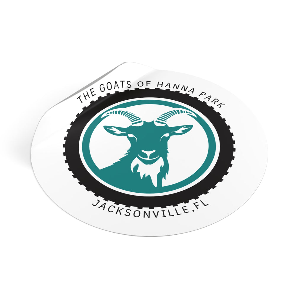 Goats of Hanna Round Vinyl Stickers