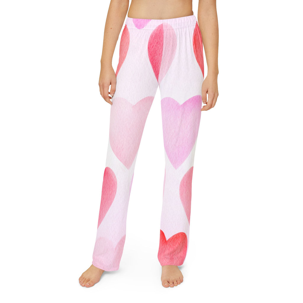 Kids Valentine's Pajama Pant Childrens Valentines Pant Children's Valentine's PJ Pant Valentines Kids Lounge Pants