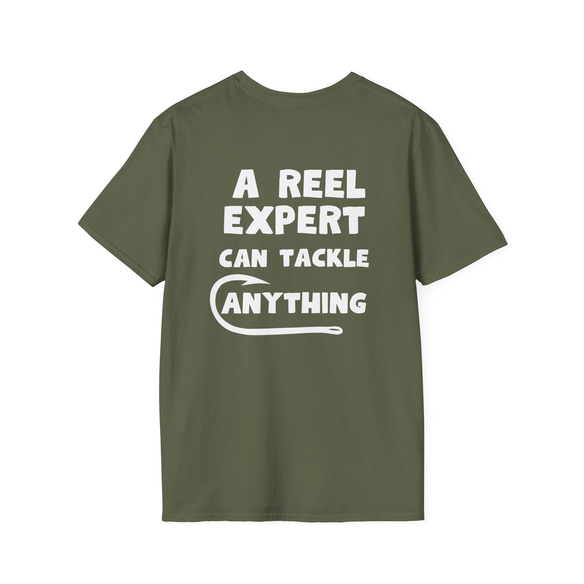 A Reel Expert Fishing Tee Unisex Softstyle T-Shirt
