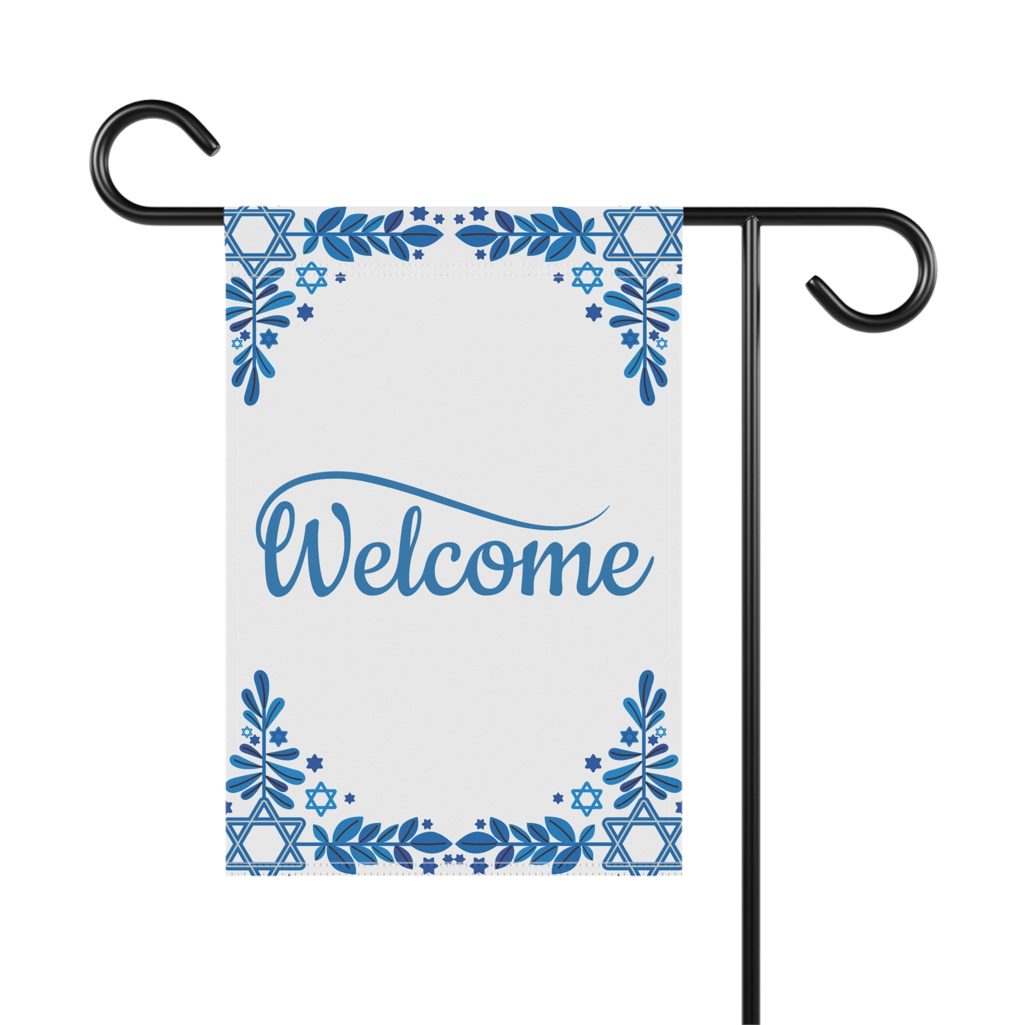 Jewish Welcome Garden Flag Garden & House Banner
