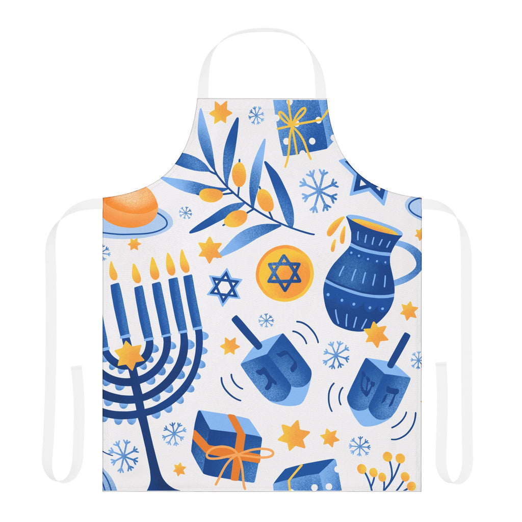 Bubbe's Print Hanukkah Apron