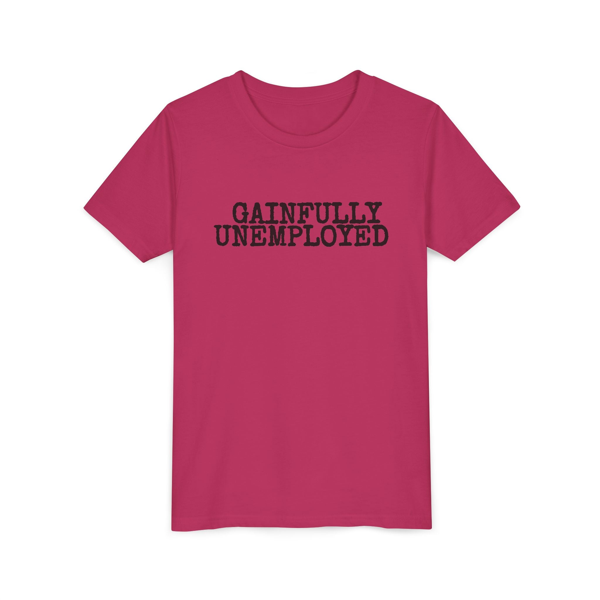 Gainfully Unemployed Youth Tee - Kids Graphic Tee