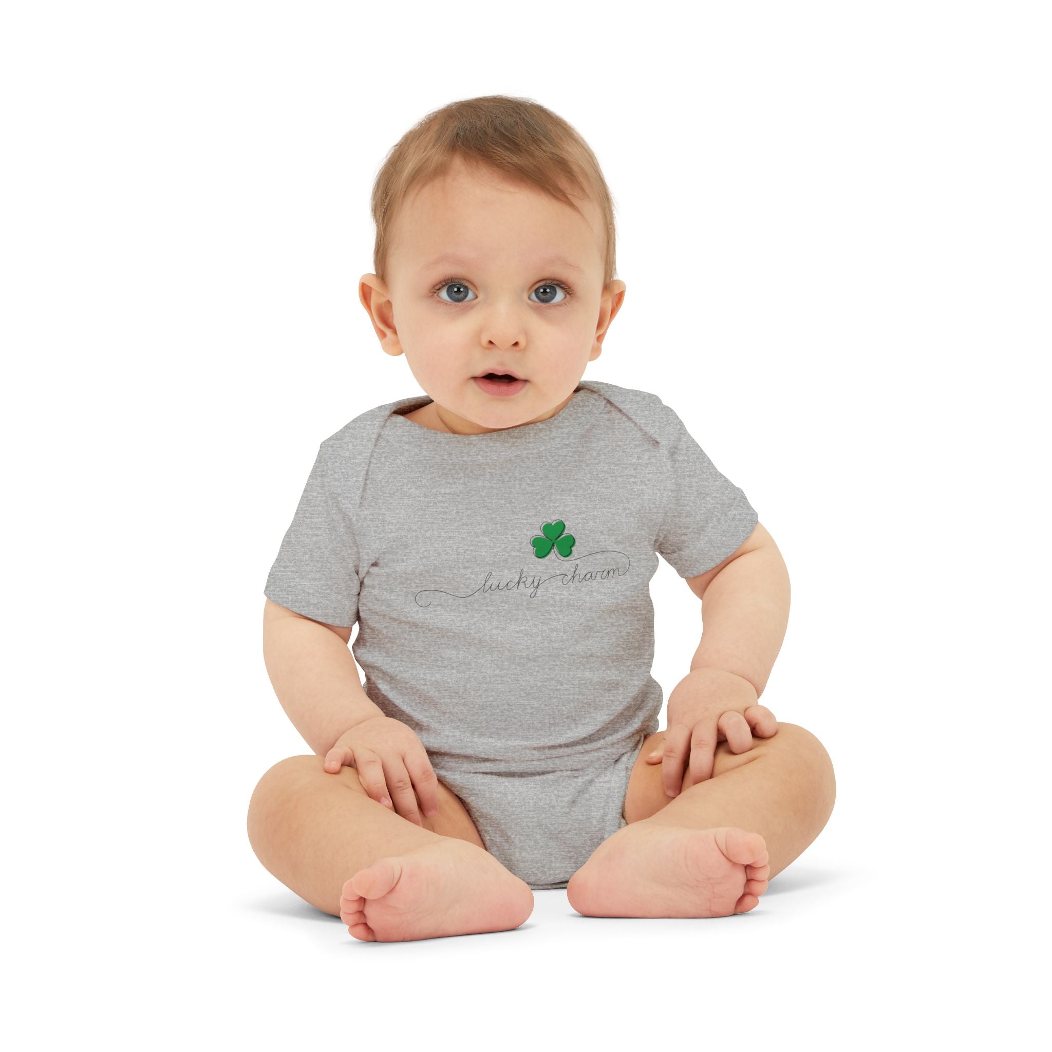 Lucky Charm Infant Onesie, Cute Baby Bodysuit, St. Patrick's Day Gift, Newborn Outfit, Irish Baby Clothes