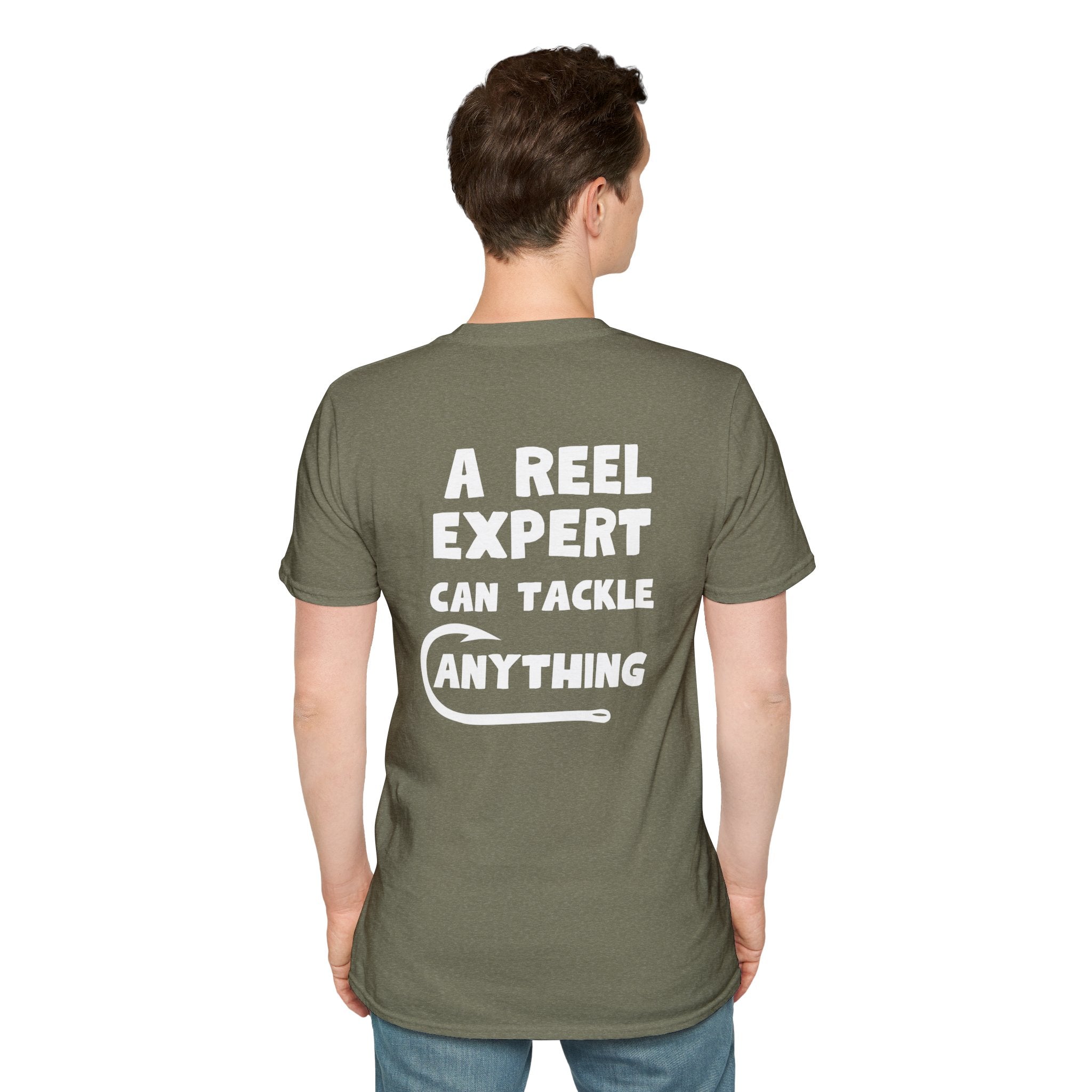 A Reel Expert Fishing Tee Unisex Softstyle T-Shirt