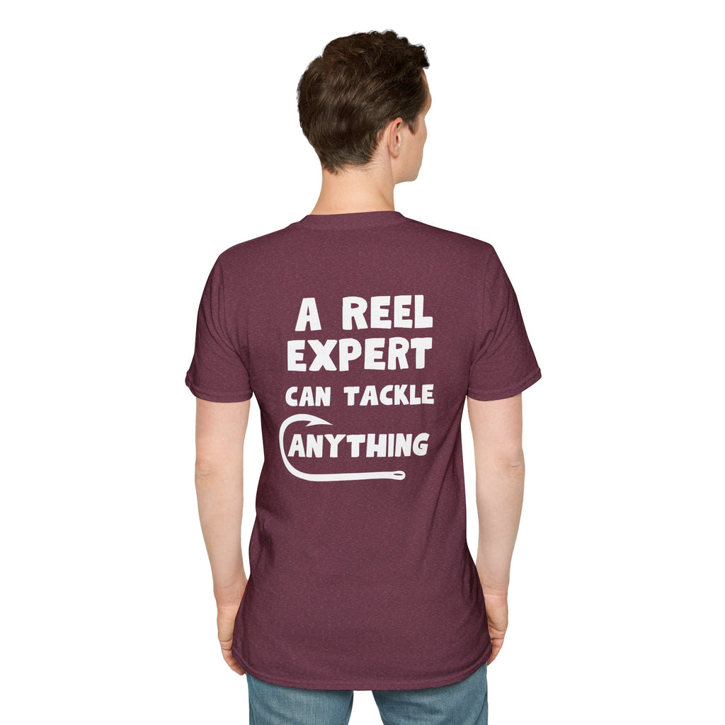 A Reel Expert Fishing Tee Unisex Softstyle T-Shirt