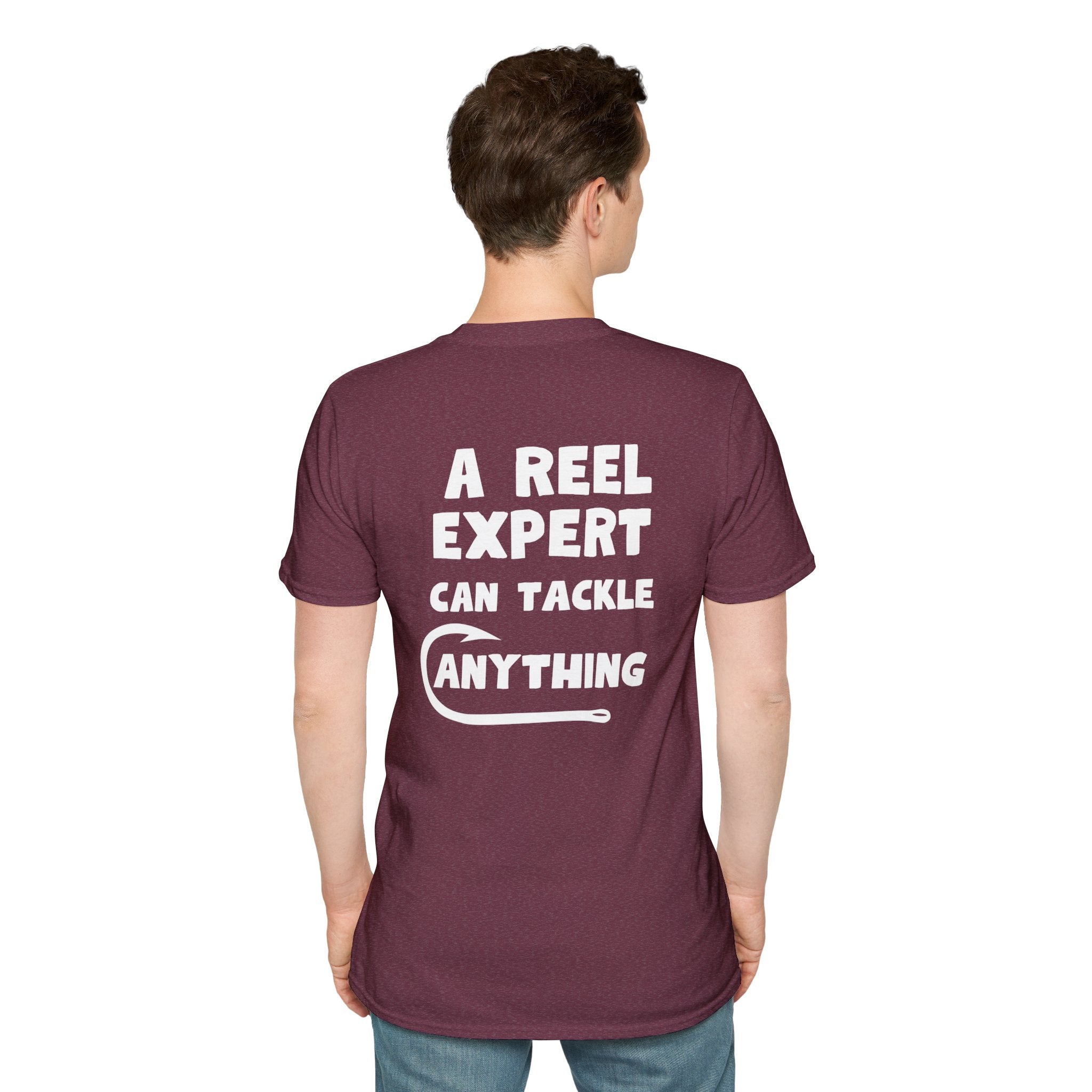 A Reel Expert Fishing Tee Unisex Softstyle T-Shirt