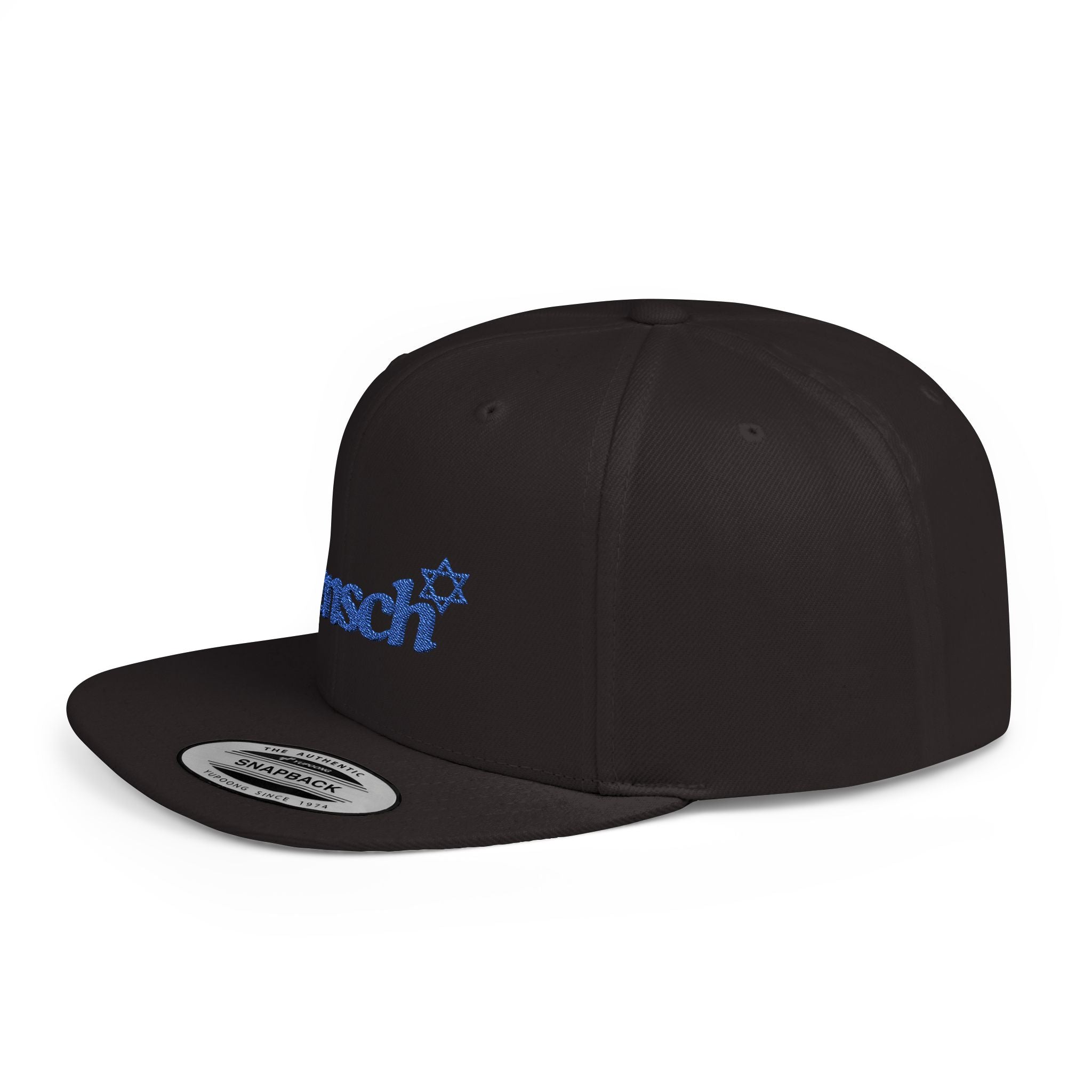 Mencsh Hat Jewish Gift for Mensch the Flat Bill Snapback Hat is the perfect gift