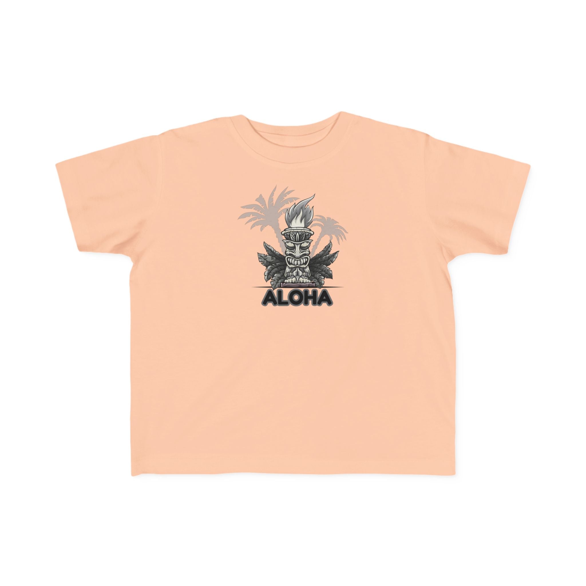 ALOHA Toddler ALOHA T-Shirt | Cute Hawaiian Tee, Summer Vacation Shirt, Great for Luau Celebrations