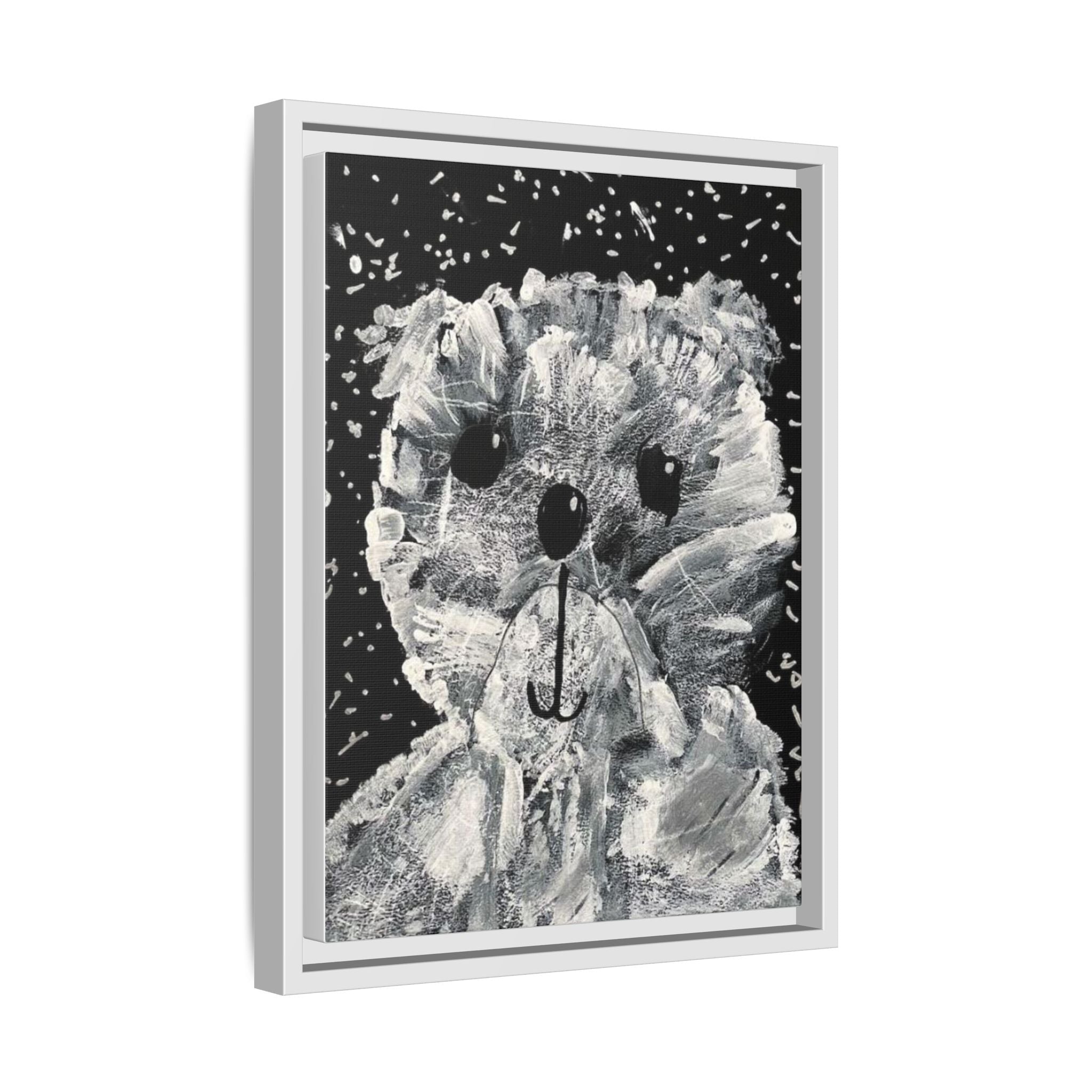 Theodore Roosevelt, Teddy Bear Matte Canvas, Framed Art by Jackson Smith