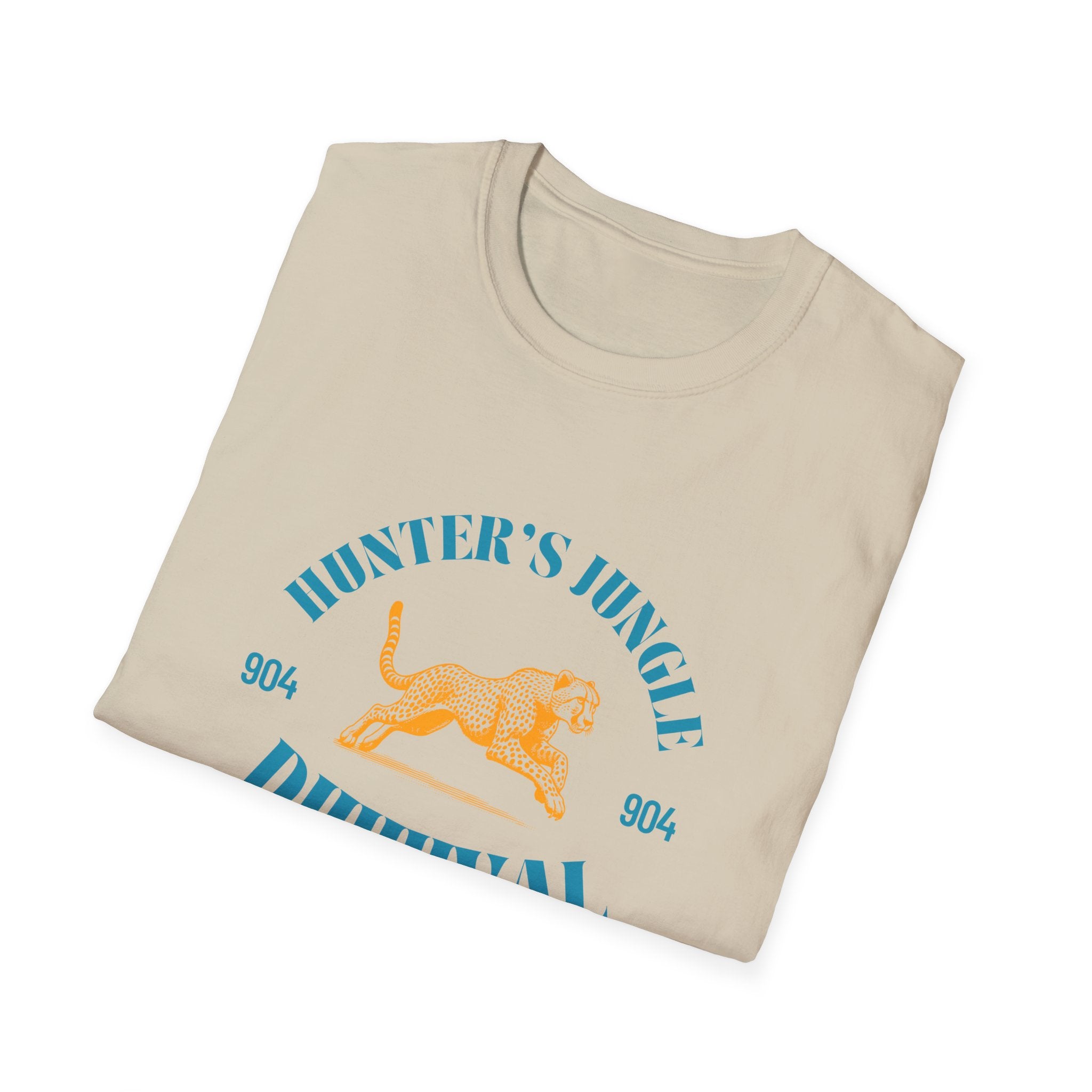 Hunter's Jungle  Soft T-Shirt - Duuuval Graphic Tee Vintage Travis Hunter T Shirt Jaguars Fans
