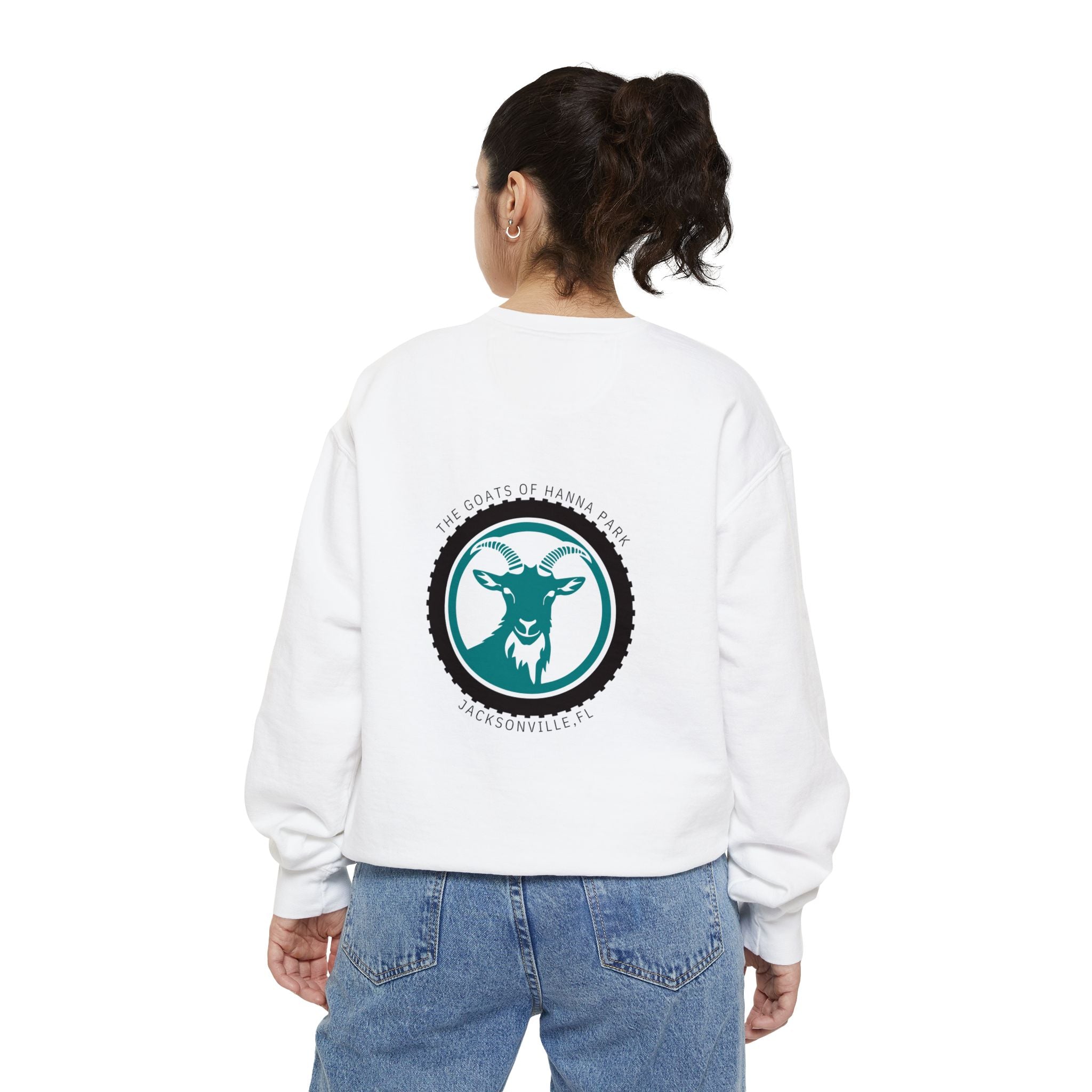 Goats of Hanna Unisex Garment-Dyed Sweatshirt