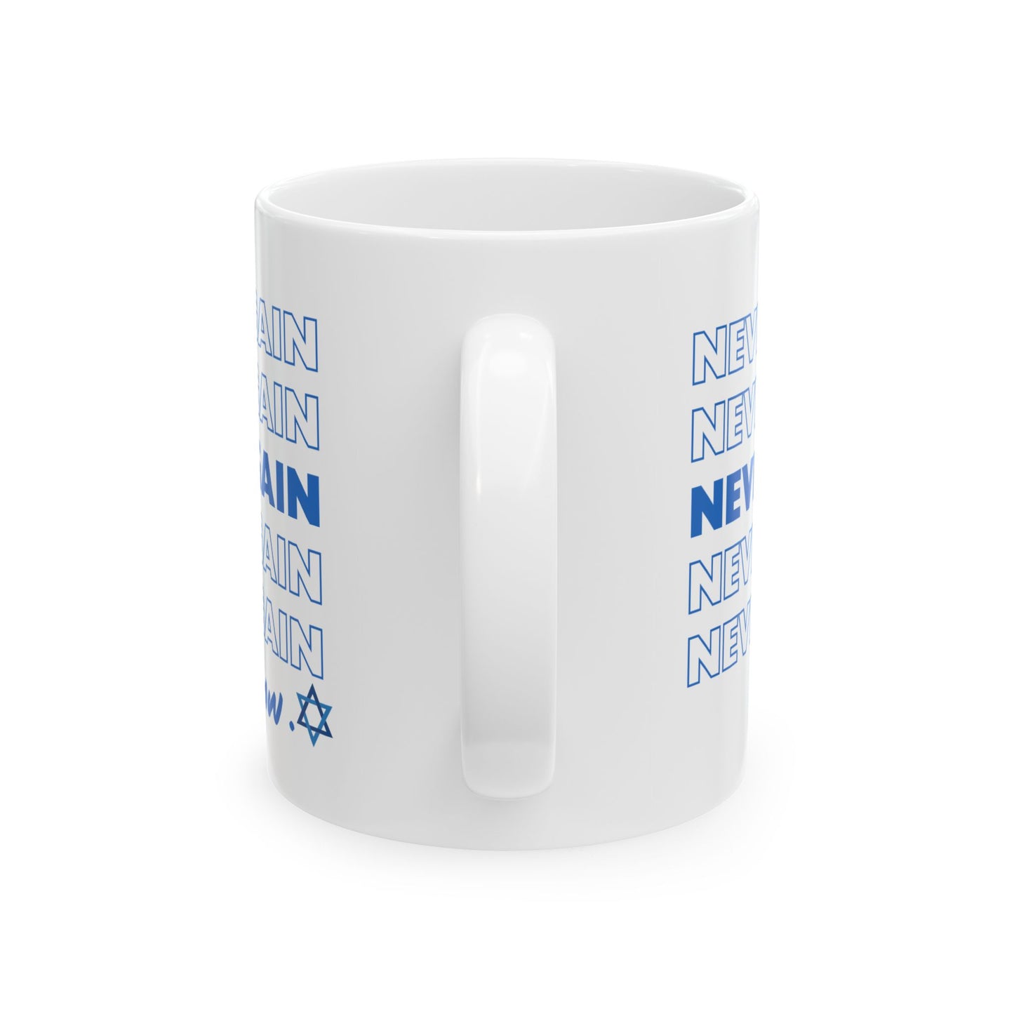 Never Again is Now  Mug End Jewish Hate Ceramic Mug (11oz, 15oz)