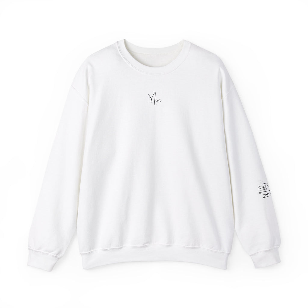 Jewish Mom Crewneck Sweatshirt with Custom Kids Names