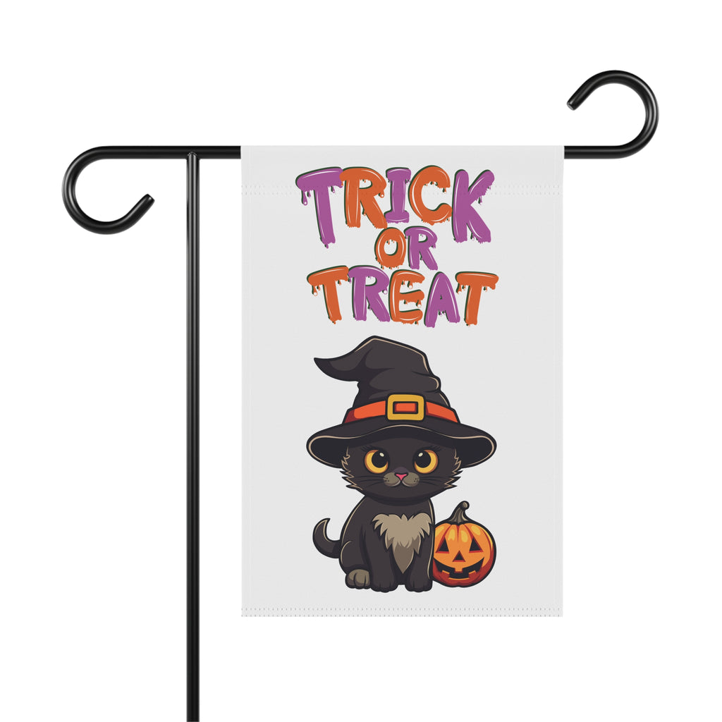 Halloween Garden Flag for Halloween Welcome Trick or Treaters