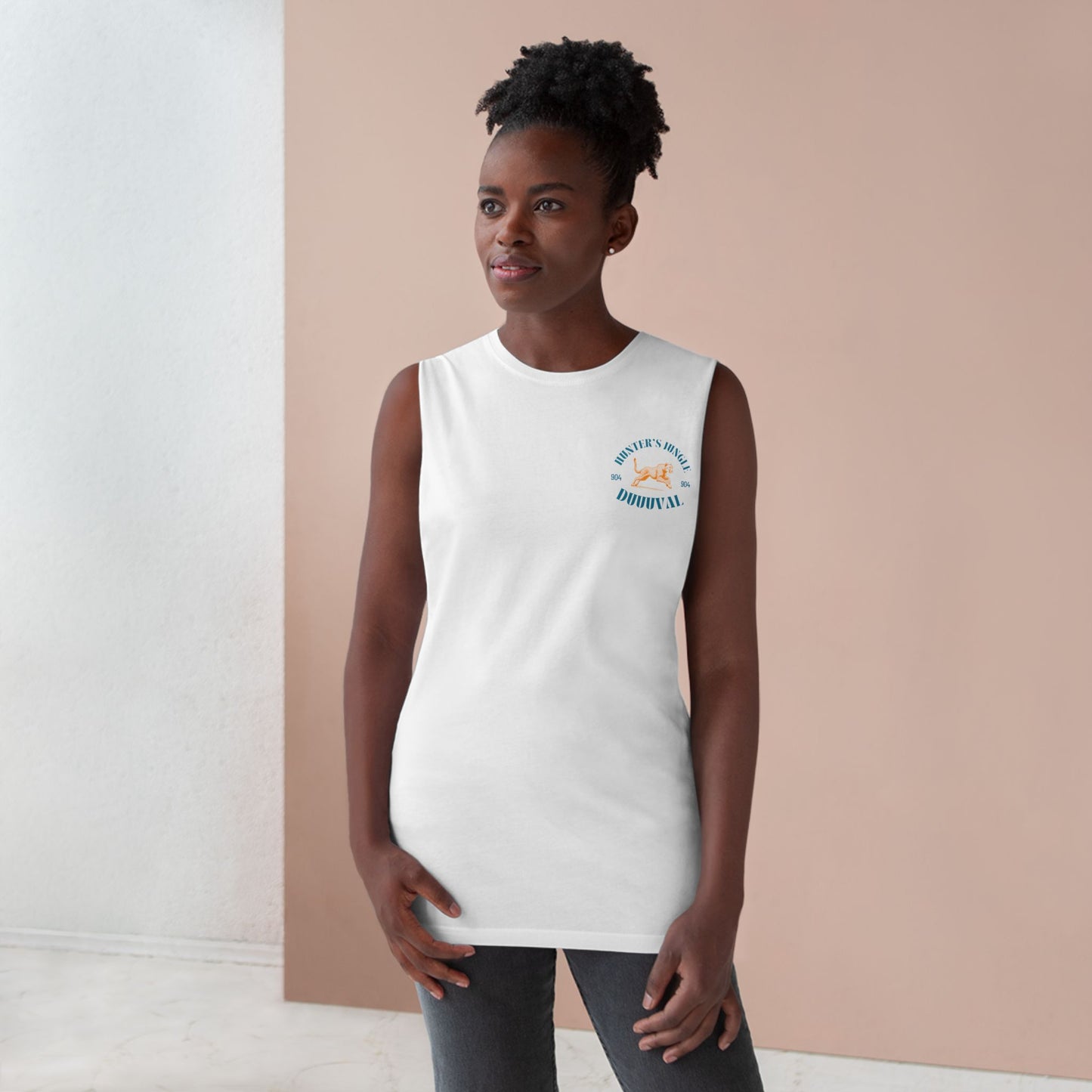 The Hunt is On Duuuval Sleevelss Shirt The Hunt is On Muscle Shirt Duuuval Jags Workout Top