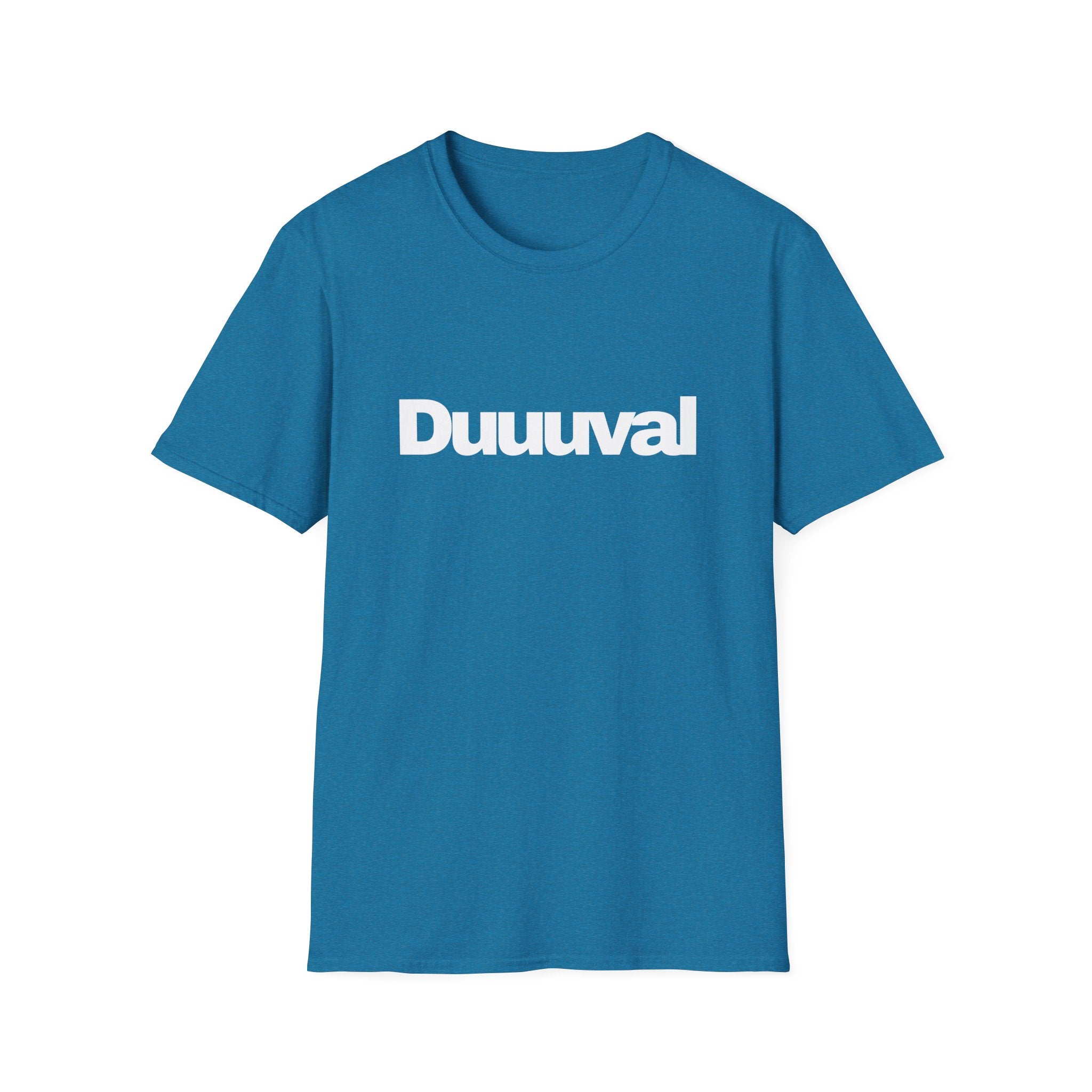 Duuuval Soft Tee with White Lettering Duval Show Your Love of the 904 in the Duuuval T-Shirt