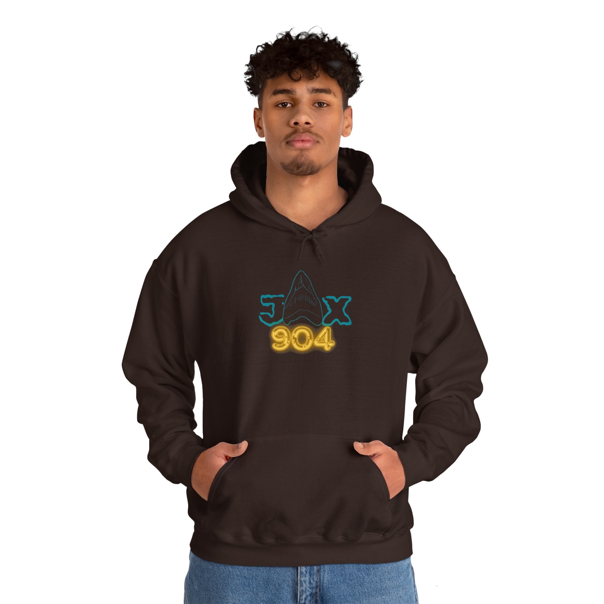 Shark Tooth Hunter 904 Unisex Heavy Blend™ Hooded Sweatshirt