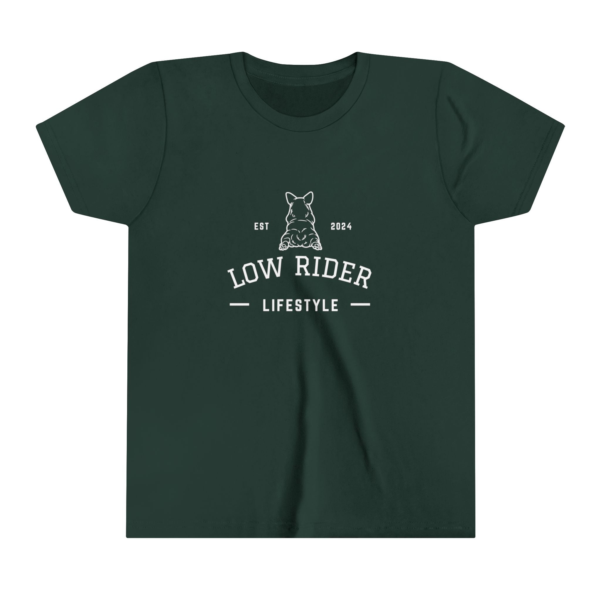 Corgi Low Rider Lifestyle Youth Short Sleeve Tee