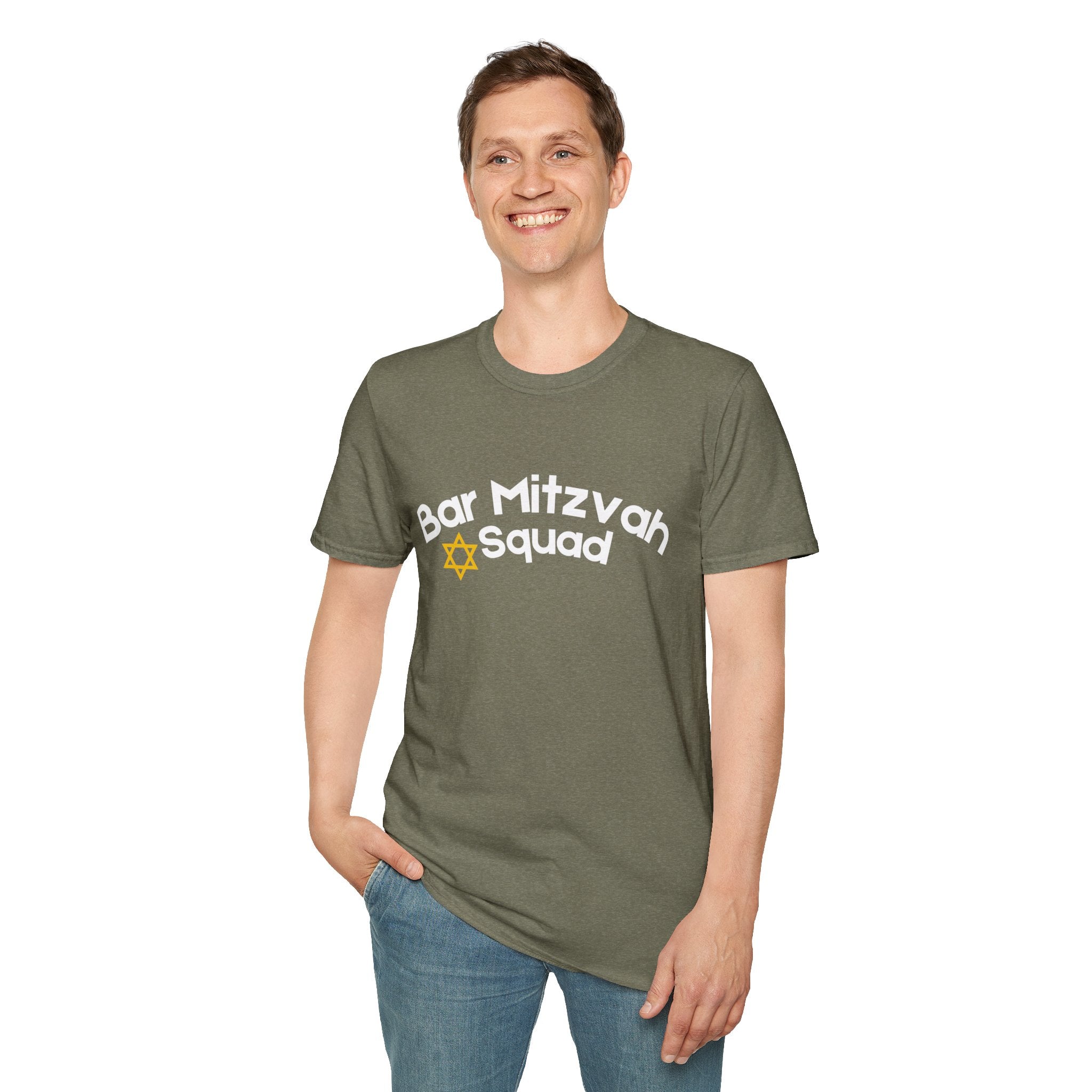 Bar Mitzvah Squad T Shirt Party Favor Bar Mitzvah Squad T-Shirt