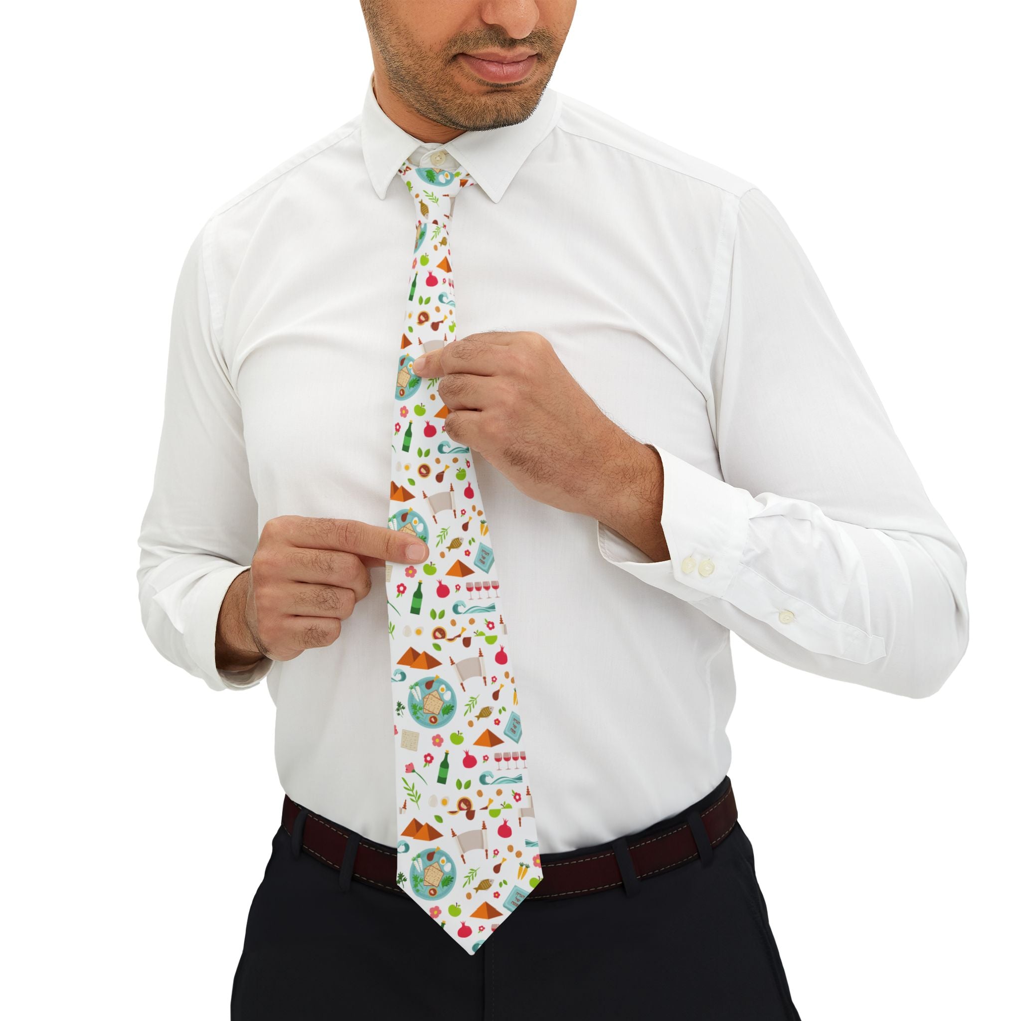 Passover Necktie Mens Tie for Passover