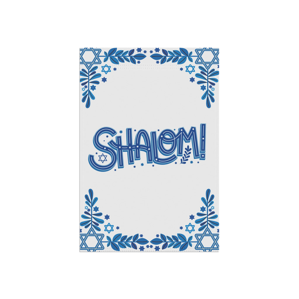 Shalom Garden Flag House Banner