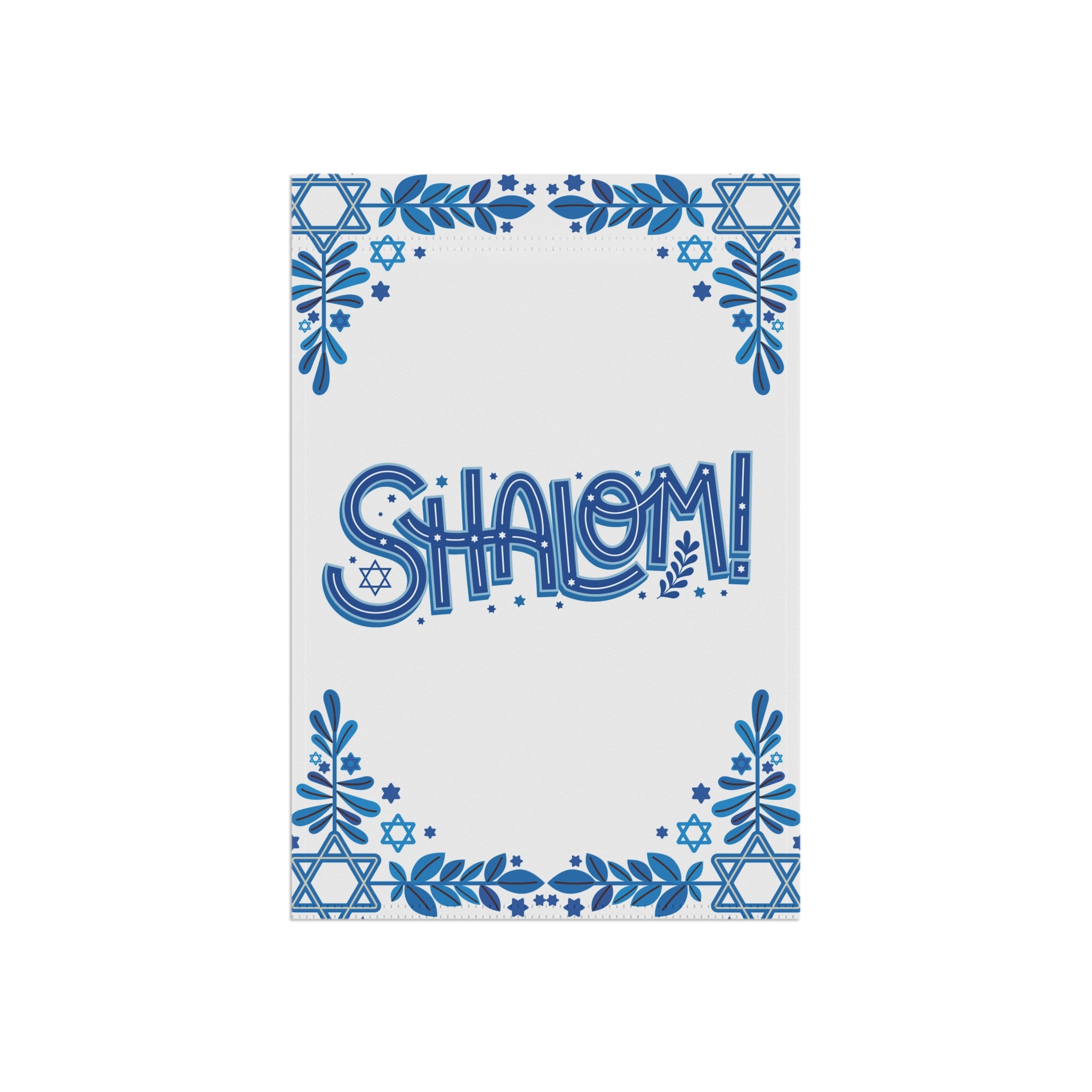 Shalom Garden Flag House Banner