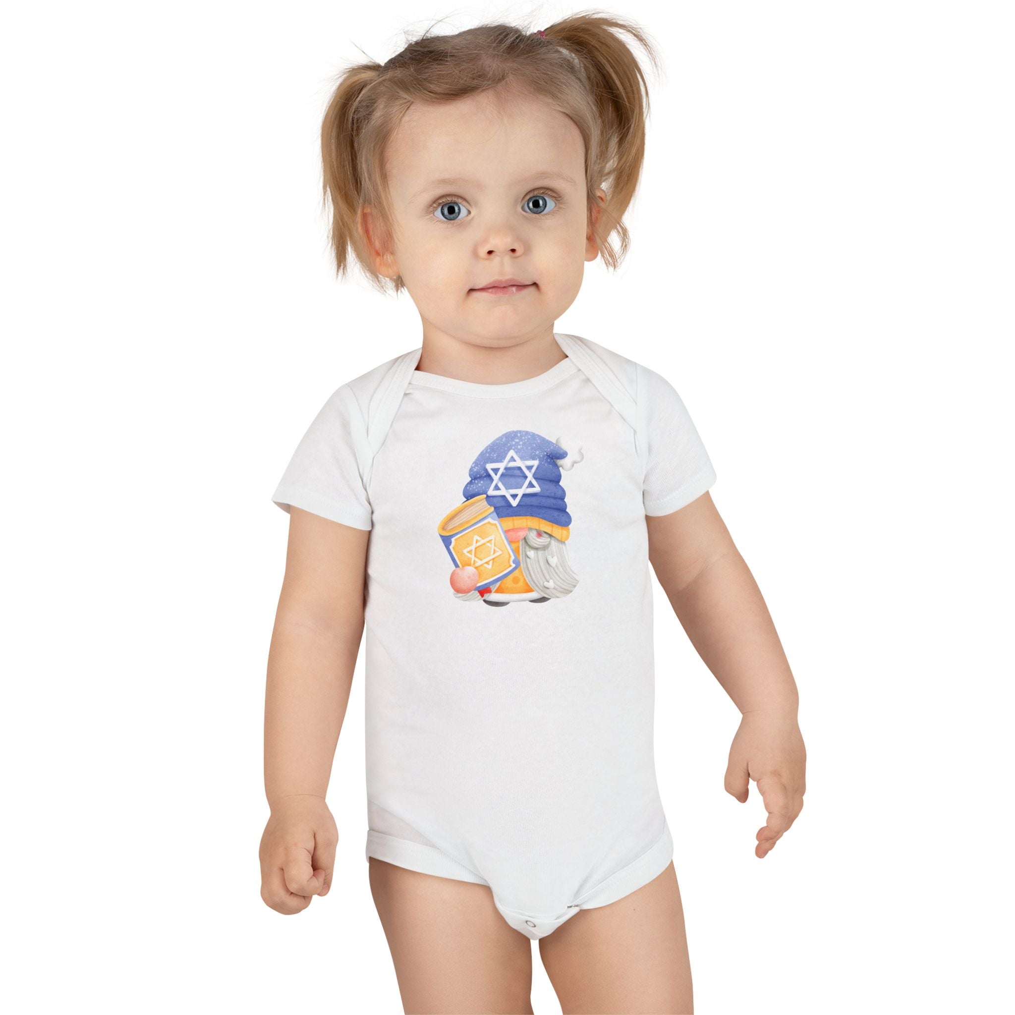 Hanukkah Gnome Baby Onesie | Chanukah Gnome Onesie