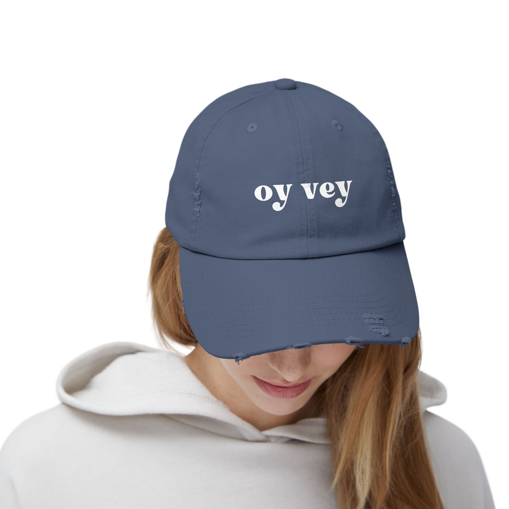 Oy Vey Baseball Cap Oy Vey Hat Jewish Pride Oy Vey Hat