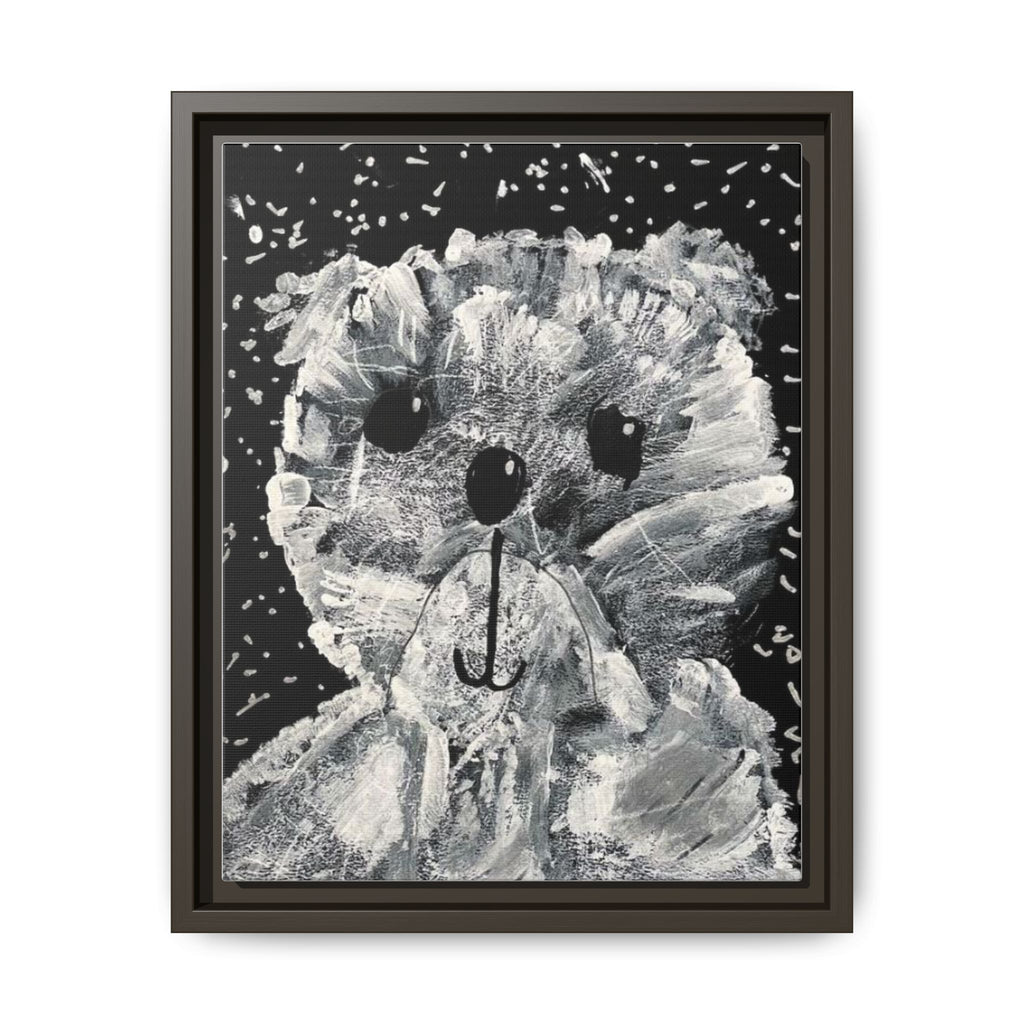 Theodore Roosevelt, Teddy Bear Matte Canvas, Framed Art by Jackson Smith