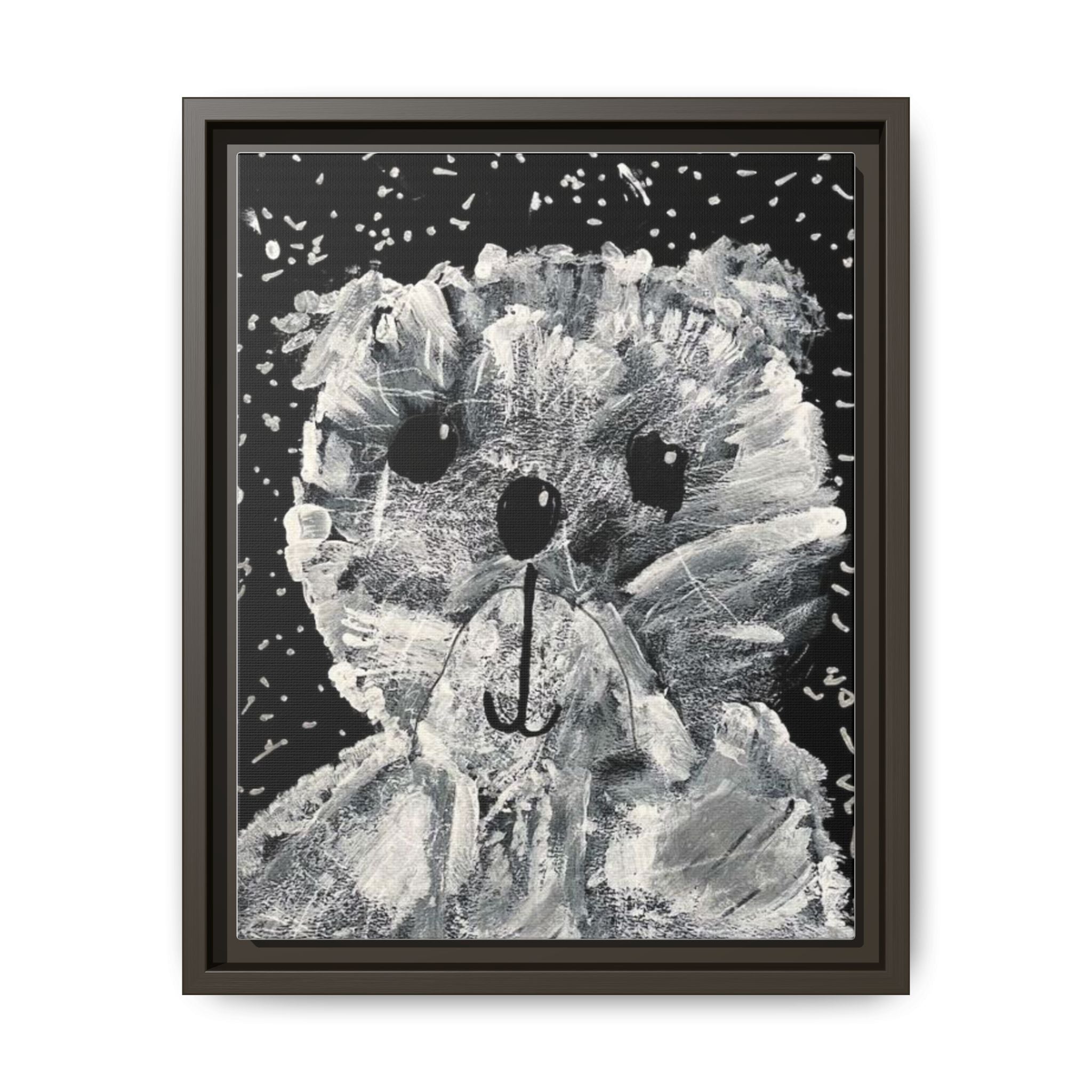 Theodore Roosevelt, Teddy Bear Matte Canvas, Framed Art by Jackson Smith