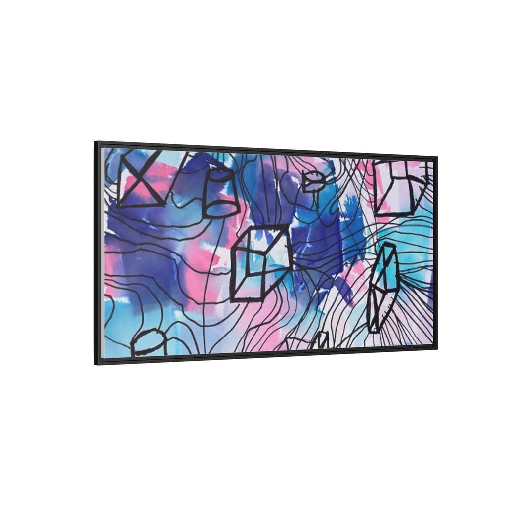 Elements of Art: Form Framed Canvas by Jackson G. Smith