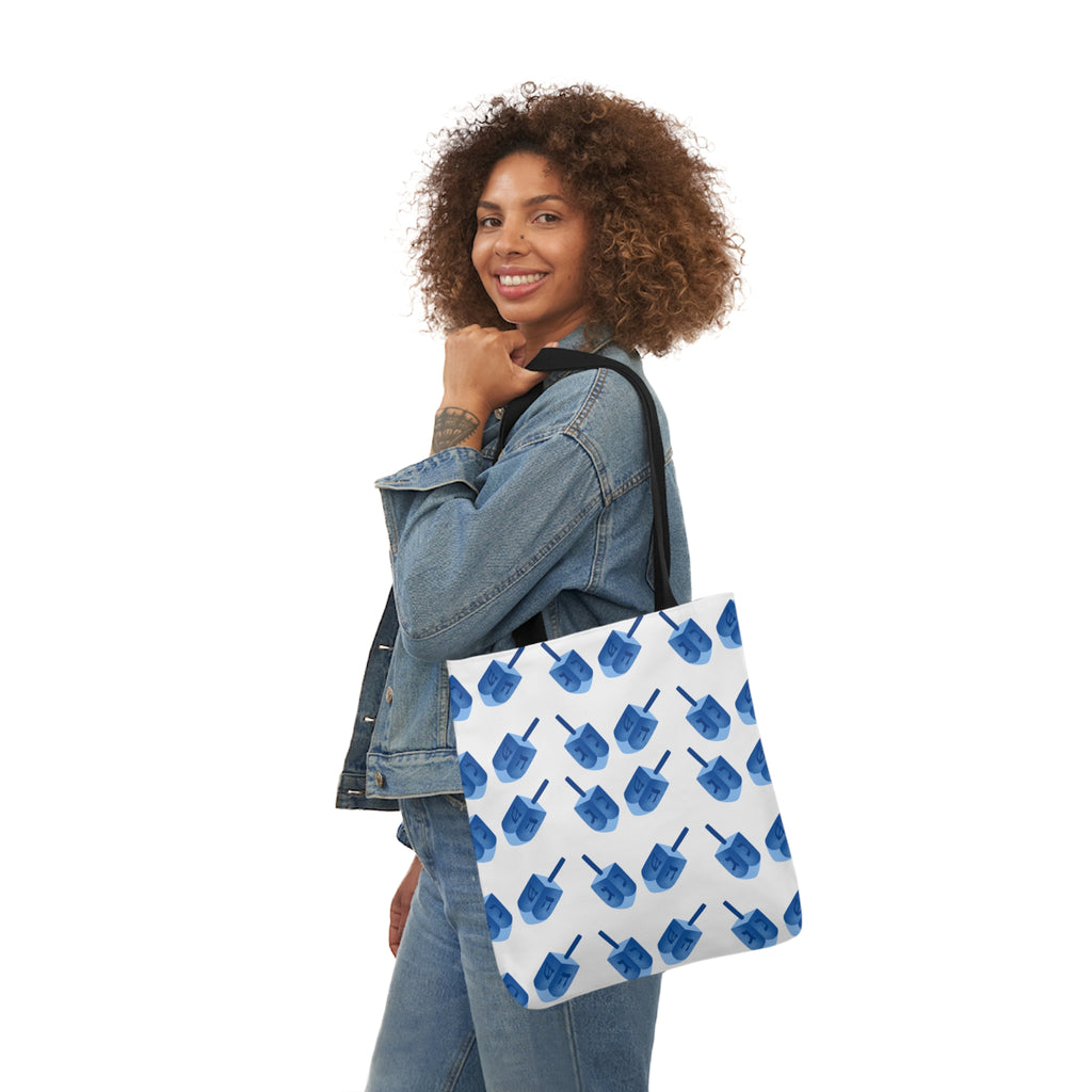 Hanukkah Canvas Tote Bag Dreidel Canvas Tote Bag Hanukkah Gift Bag