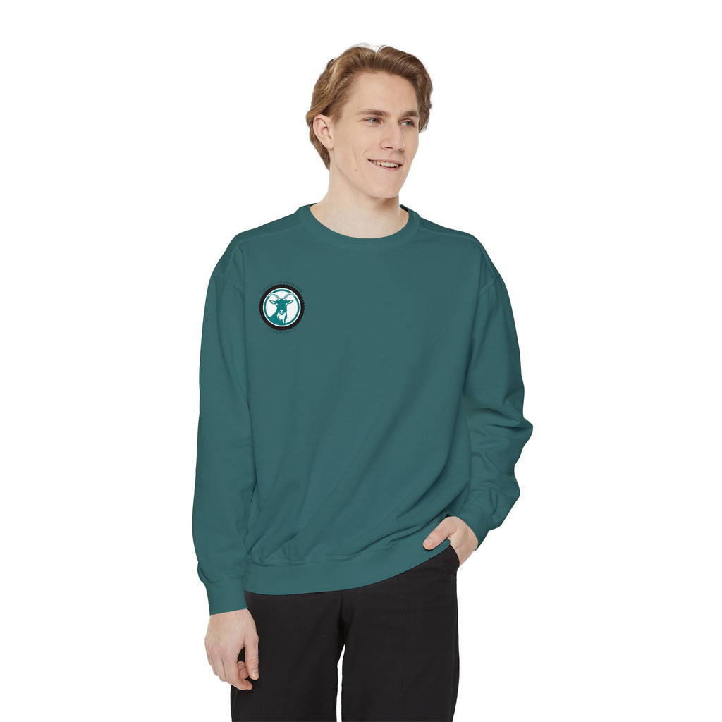 Goats of Hanna Unisex Garment-Dyed Sweatshirt