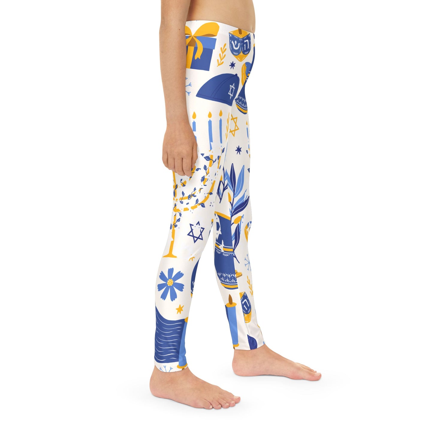 Hanukkah Leggings Kids Chanukah Leggings