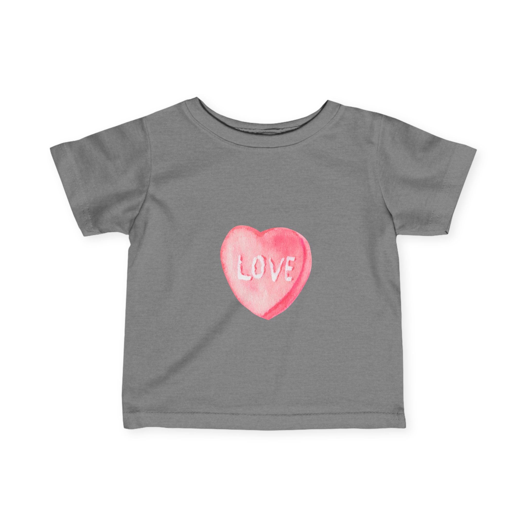 Infant Valentine's Day T Shirt Baby Valentine's Jersey Tee Valentine's Baby Tee
