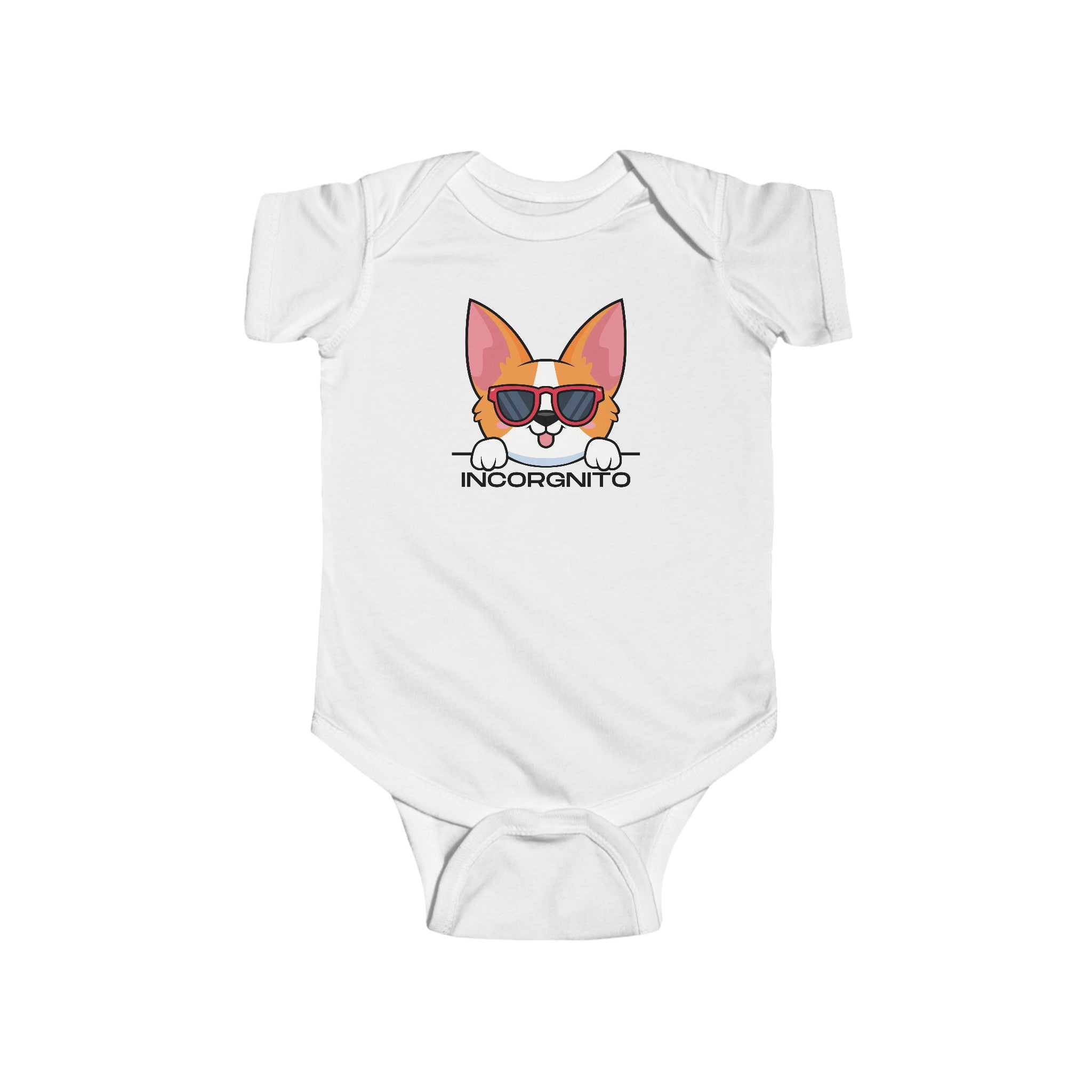 Incorgnito Corgi Infant Fine Jersey Bodysuit