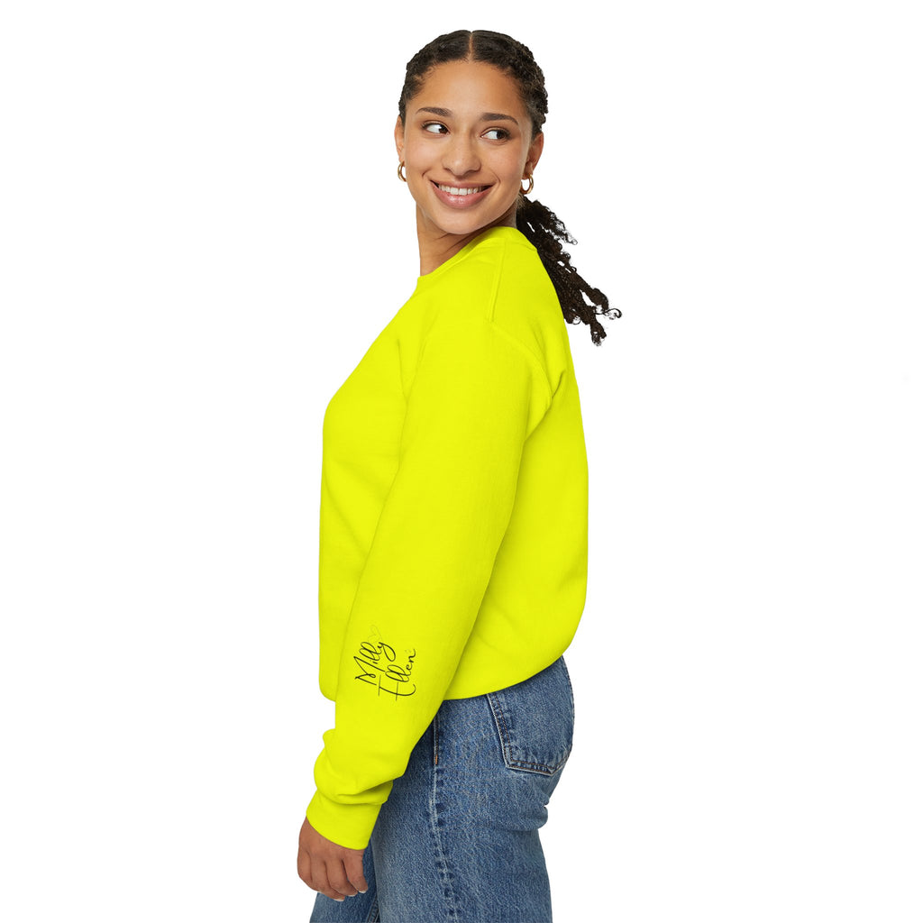 Jewish Mom Crewneck Sweatshirt with Custom Kids Names